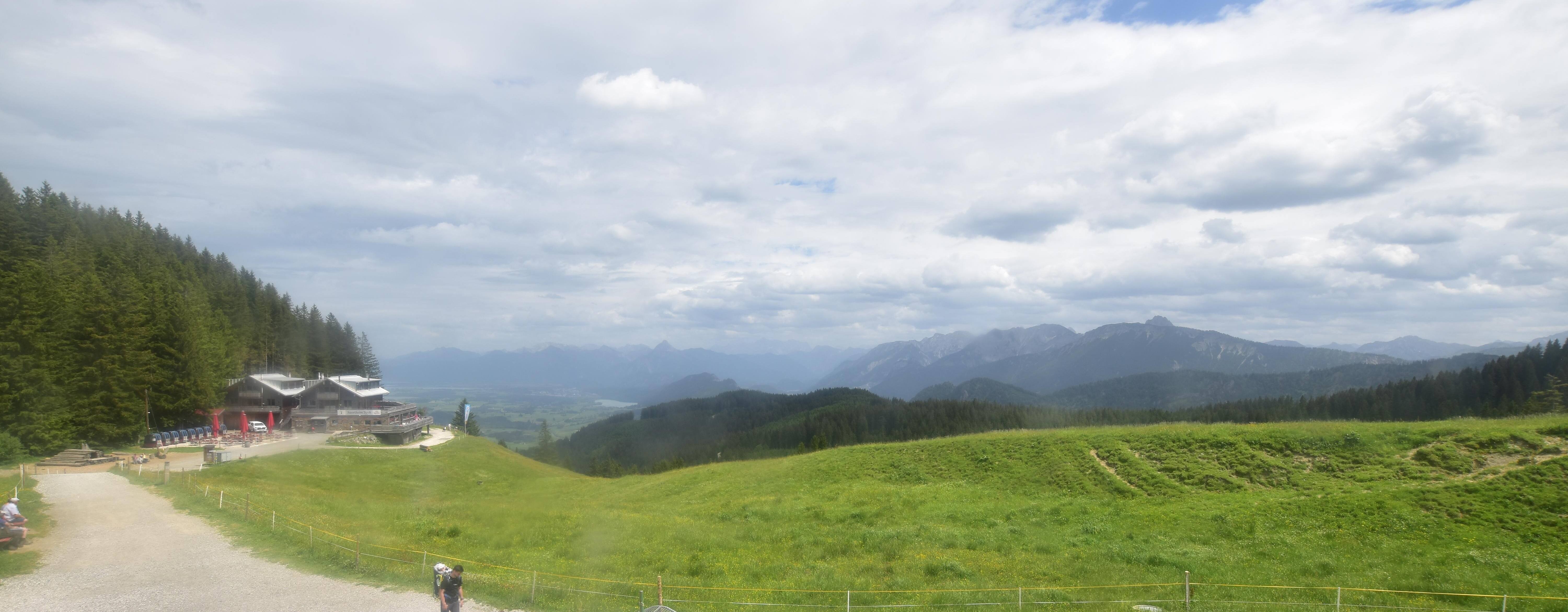 Archiv Foto Webcam Alpspitzbahn Nesselwang: Sportheim Böck