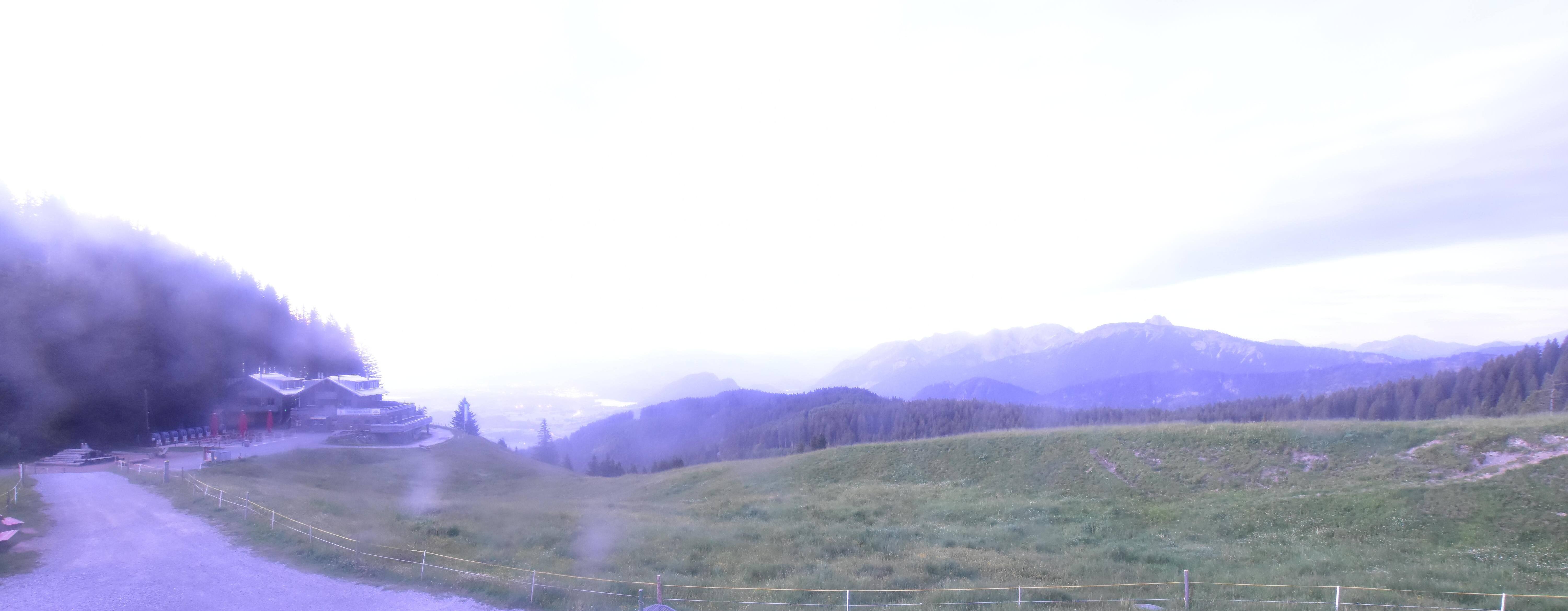 Archiv Foto Webcam Alpspitzbahn Nesselwang: Sportheim Böck