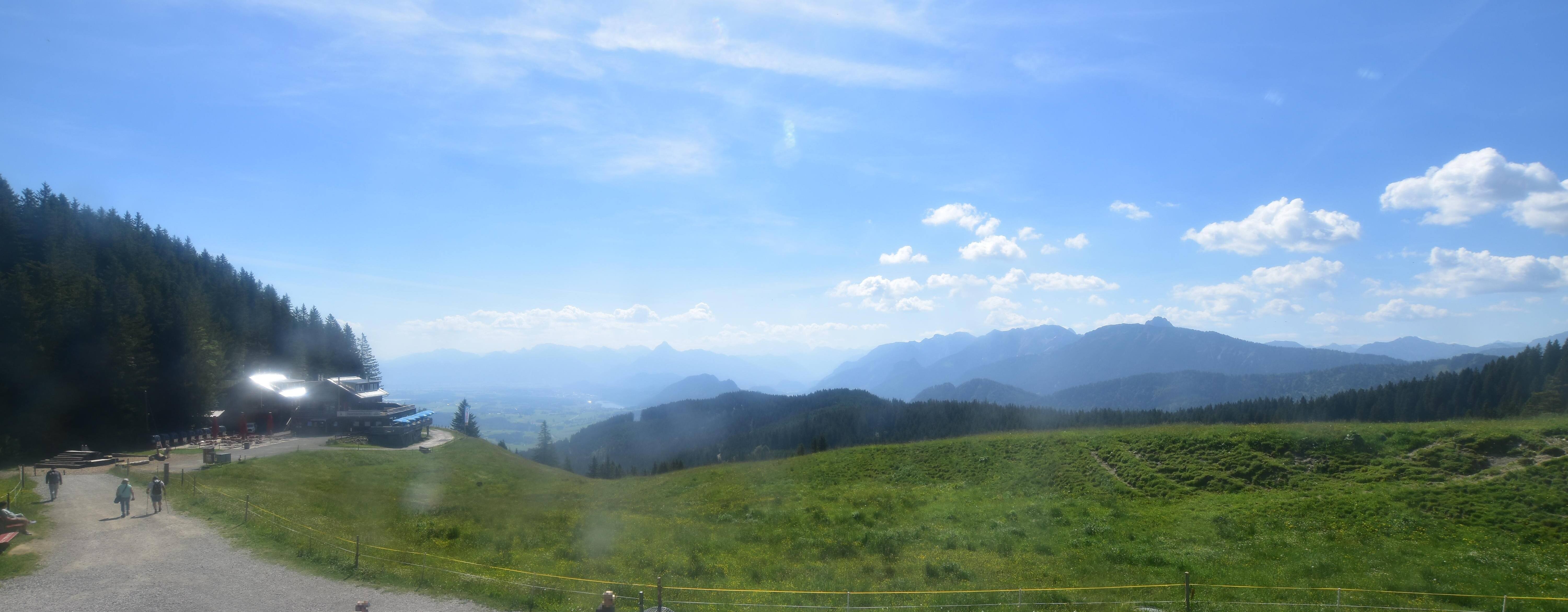 Archiv Foto Webcam Alpspitzbahn Nesselwang: Sportheim Böck