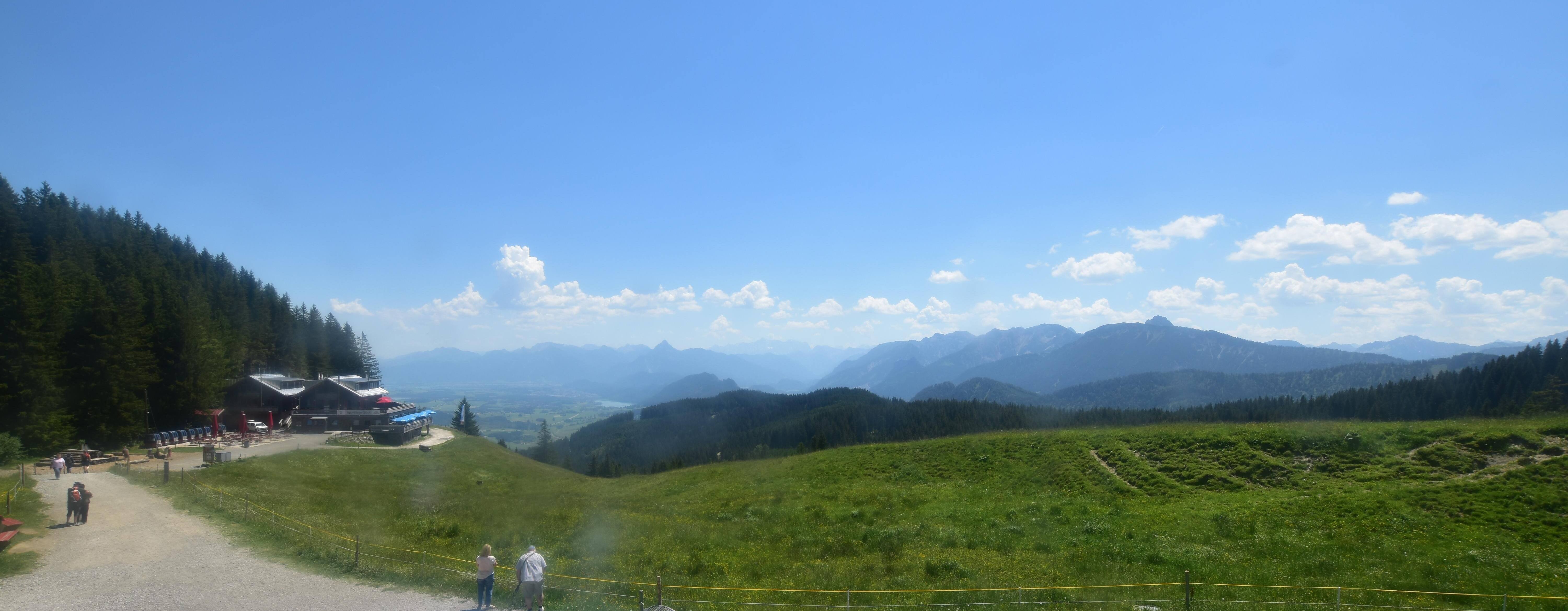 Archiv Foto Webcam Alpspitzbahn Nesselwang: Sportheim Böck