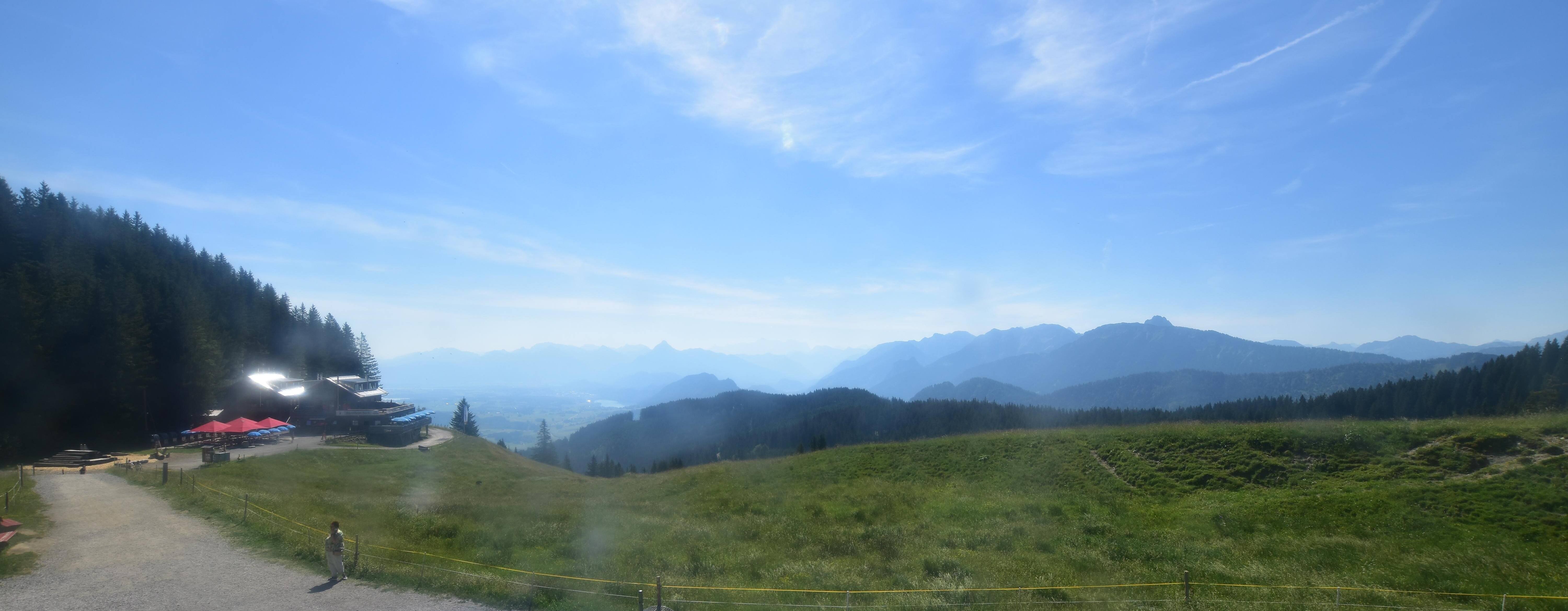 Archiv Foto Webcam Alpspitzbahn Nesselwang: Sportheim Böck