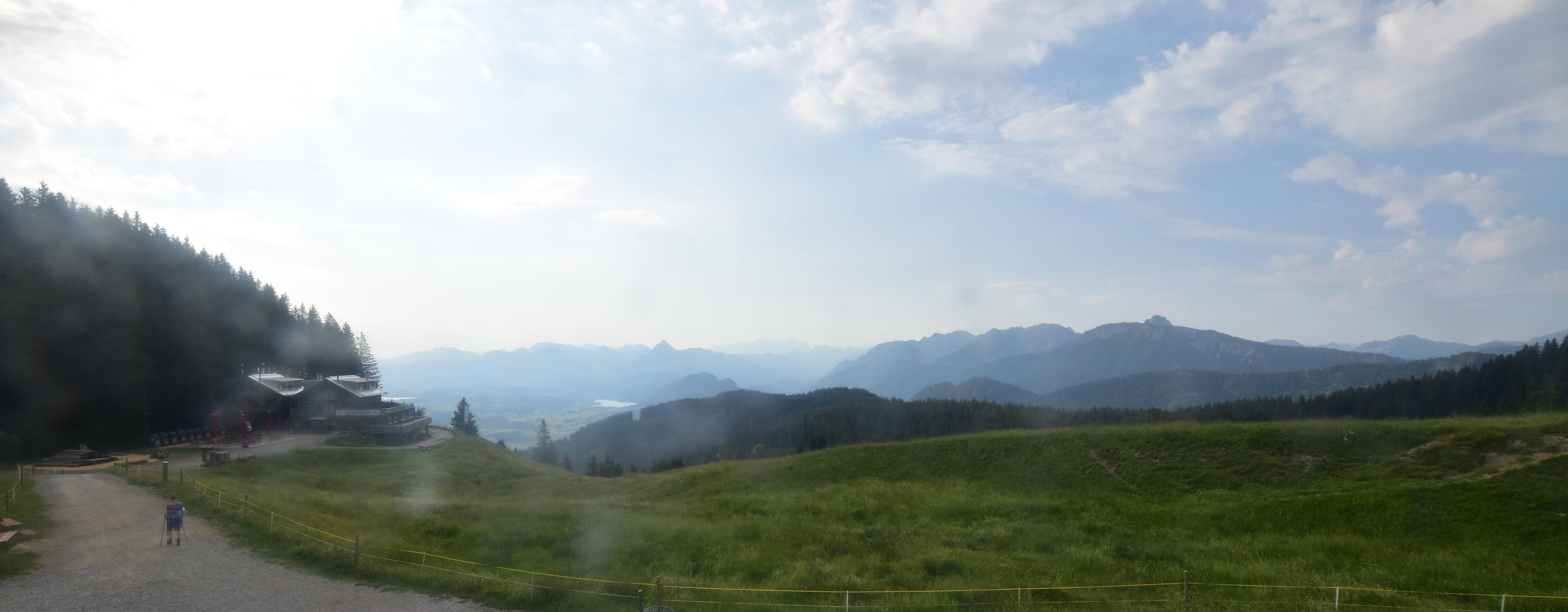 Archiv Foto Webcam Alpspitzbahn Nesselwang: Sportheim Böck