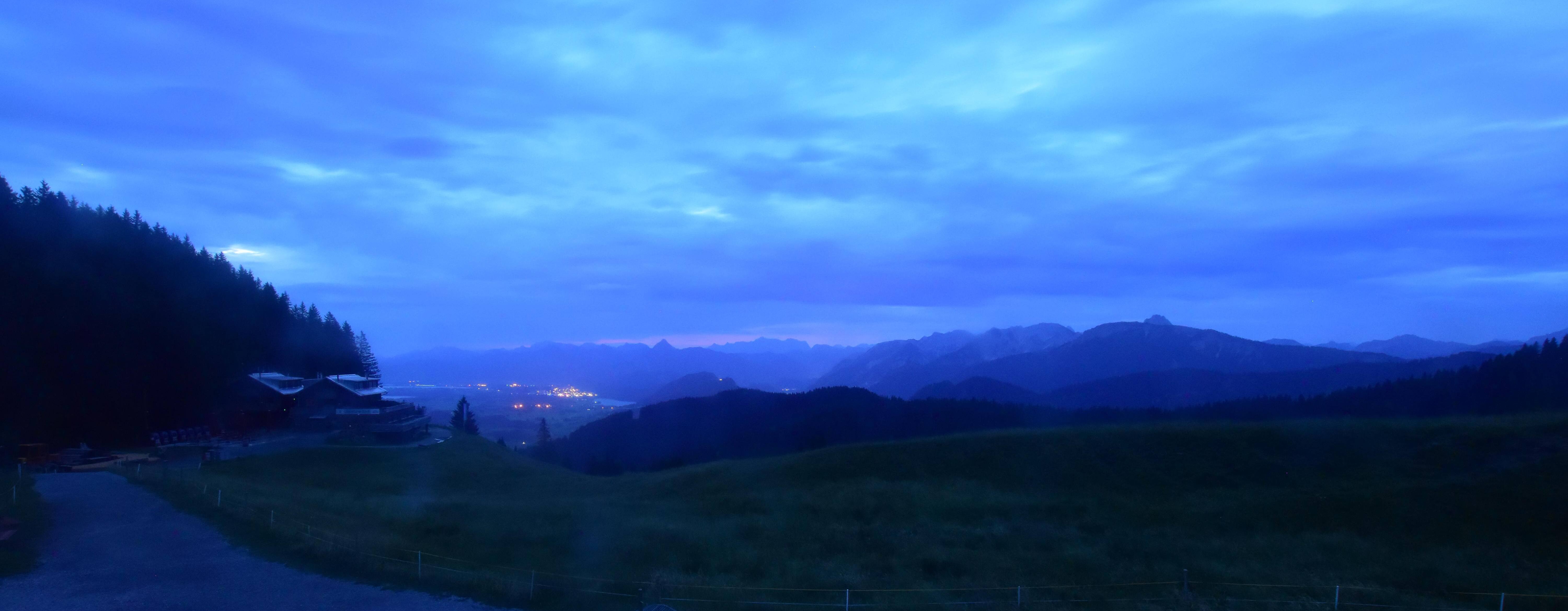 Archiv Foto Webcam Alpspitzbahn Nesselwang: Sportheim Böck