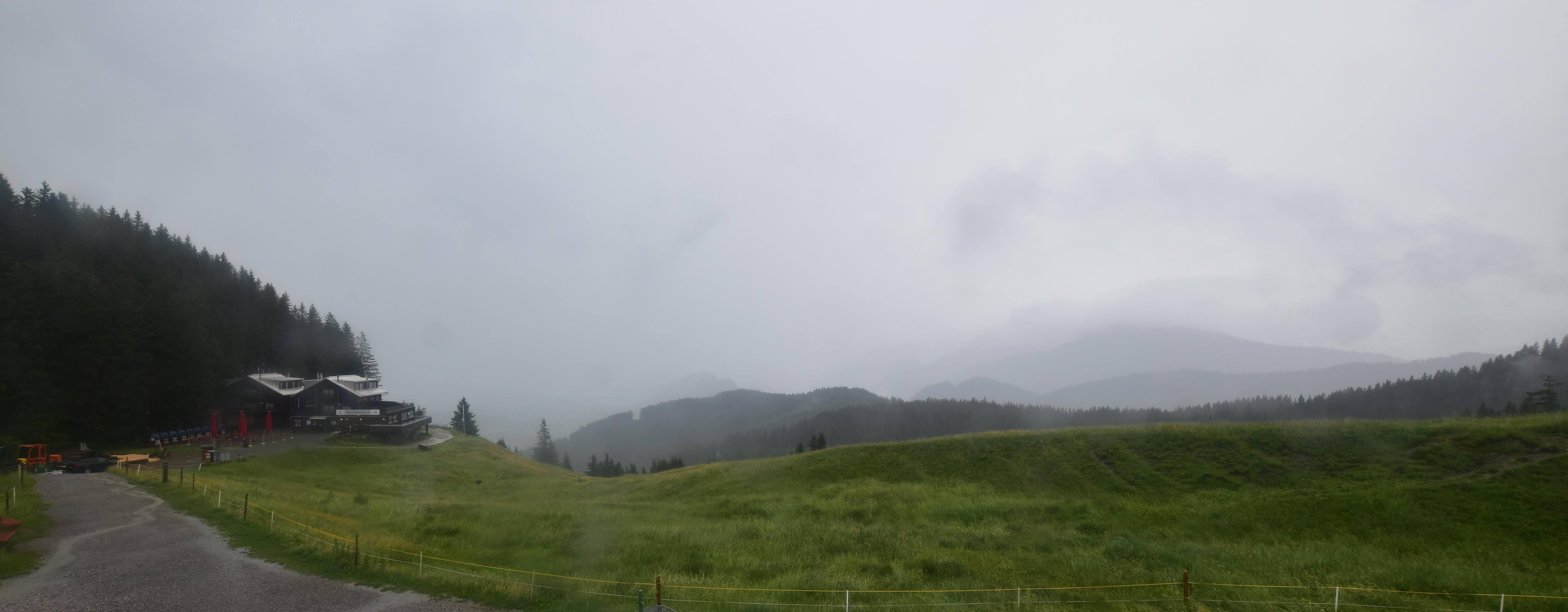 Archiv Foto Webcam Alpspitzbahn Nesselwang: Sportheim Böck