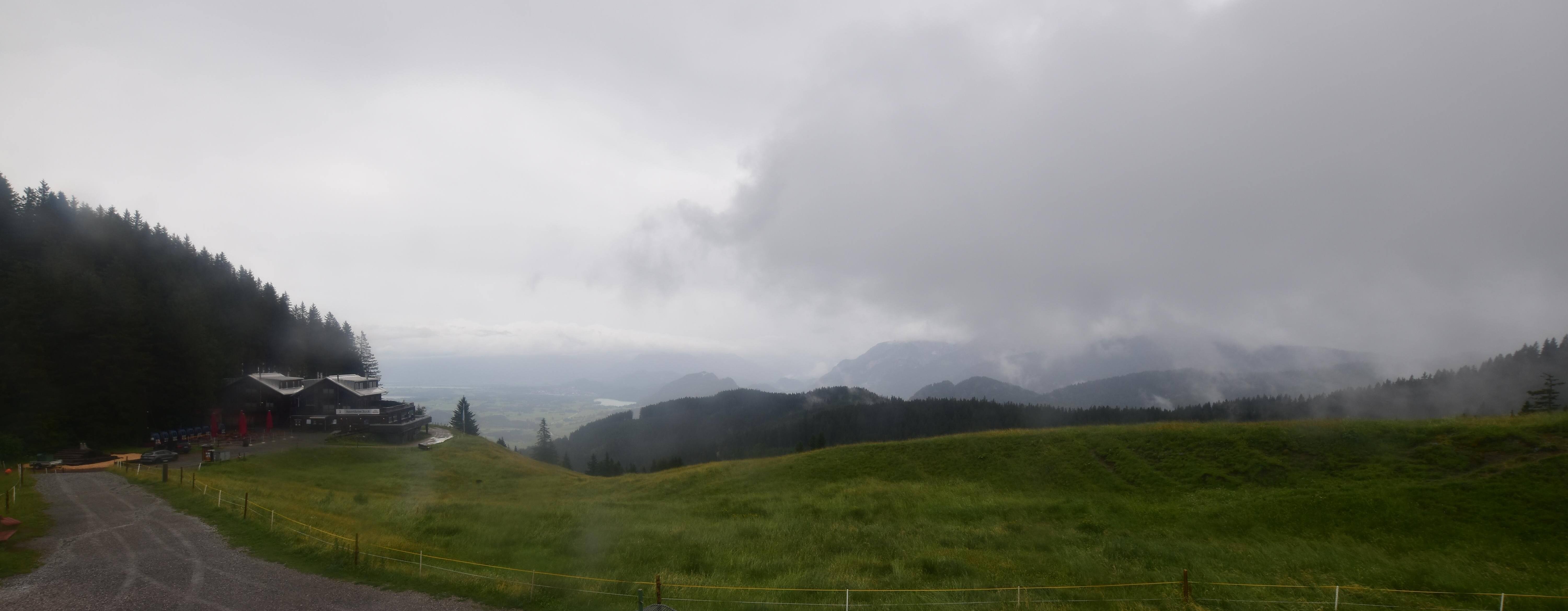 Archiv Foto Webcam Alpspitzbahn Nesselwang: Sportheim Böck