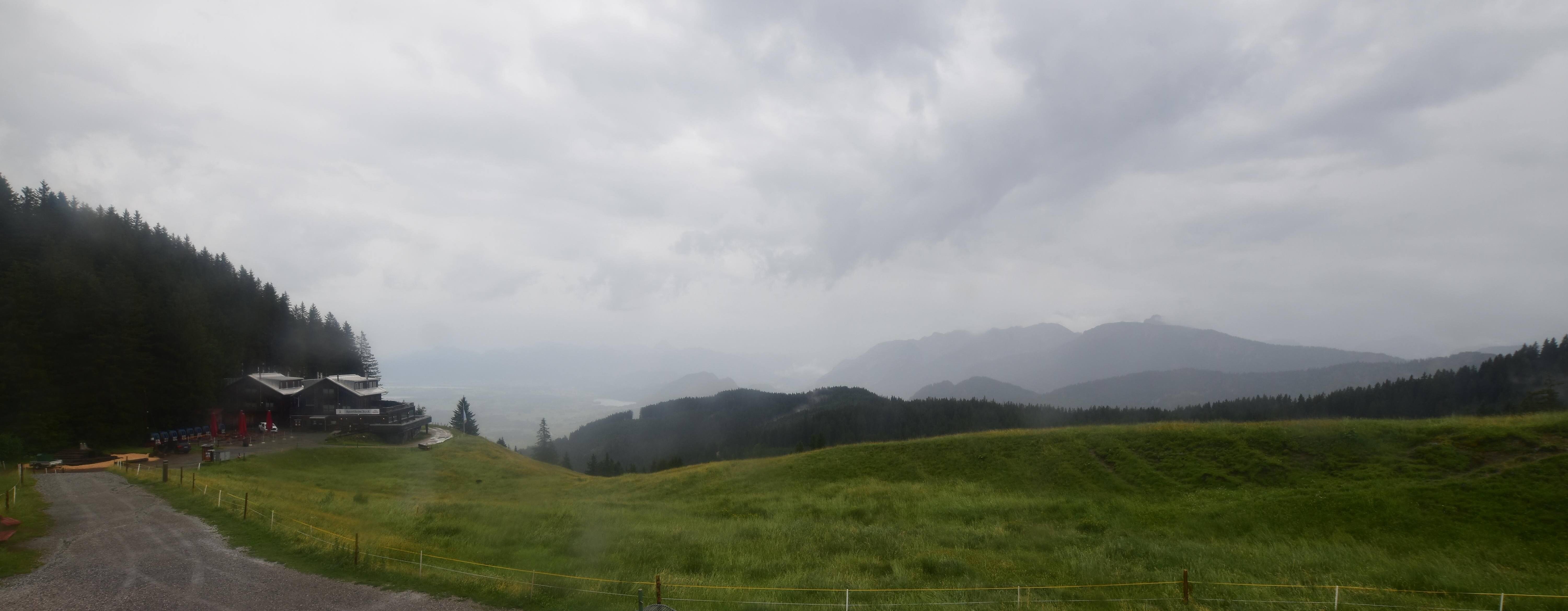 Archiv Foto Webcam Alpspitzbahn Nesselwang: Sportheim Böck