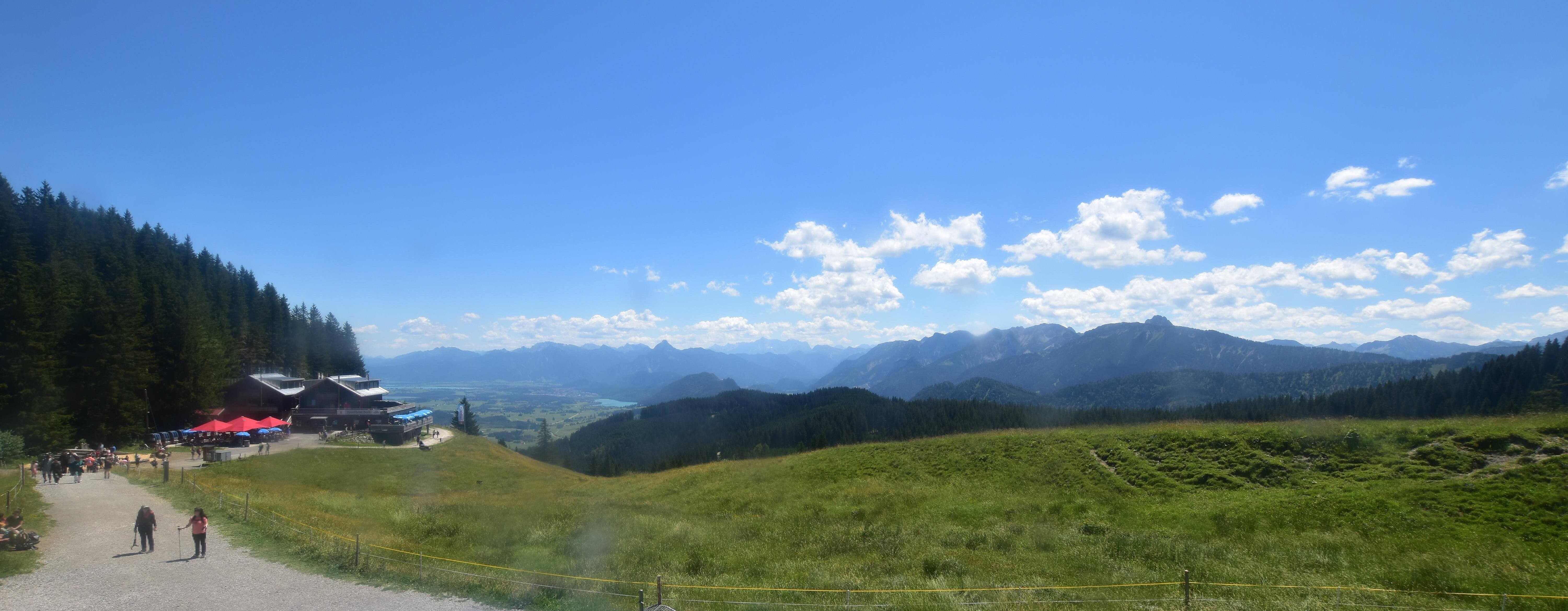 Archiv Foto Webcam Alpspitzbahn Nesselwang: Sportheim Böck
