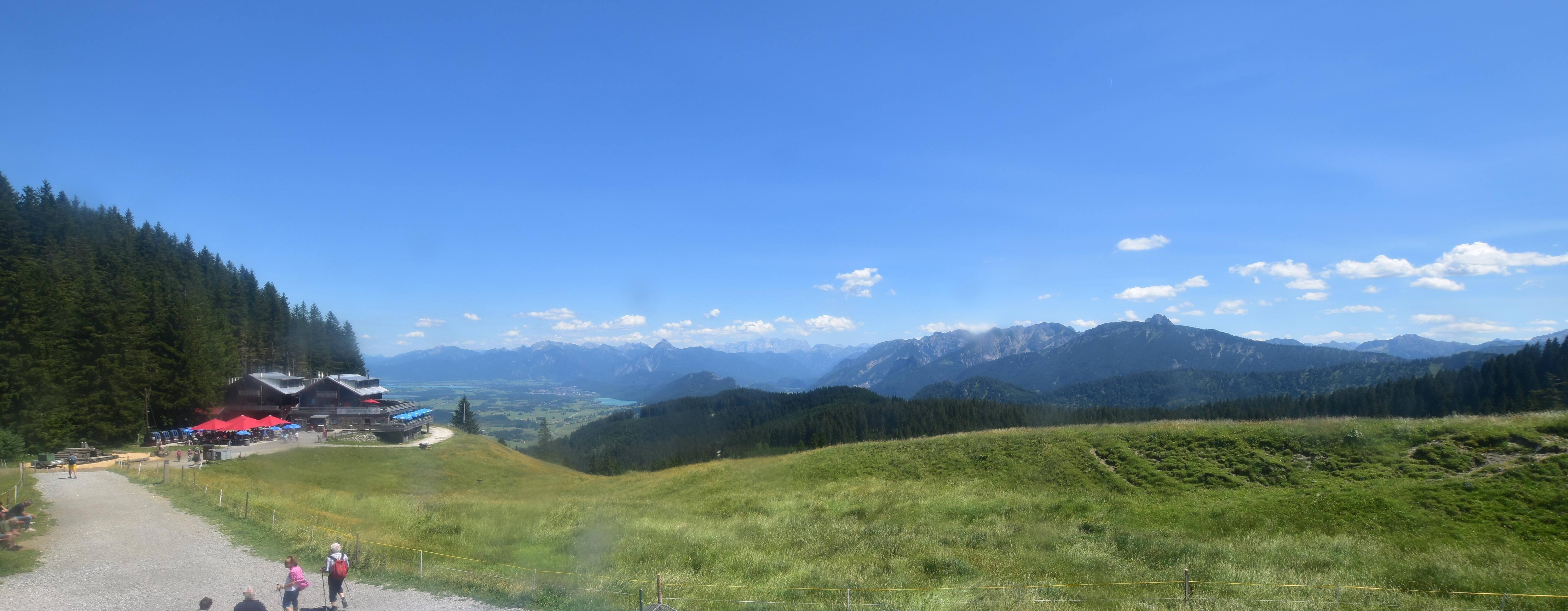 Archiv Foto Webcam Alpspitzbahn Nesselwang: Sportheim Böck
