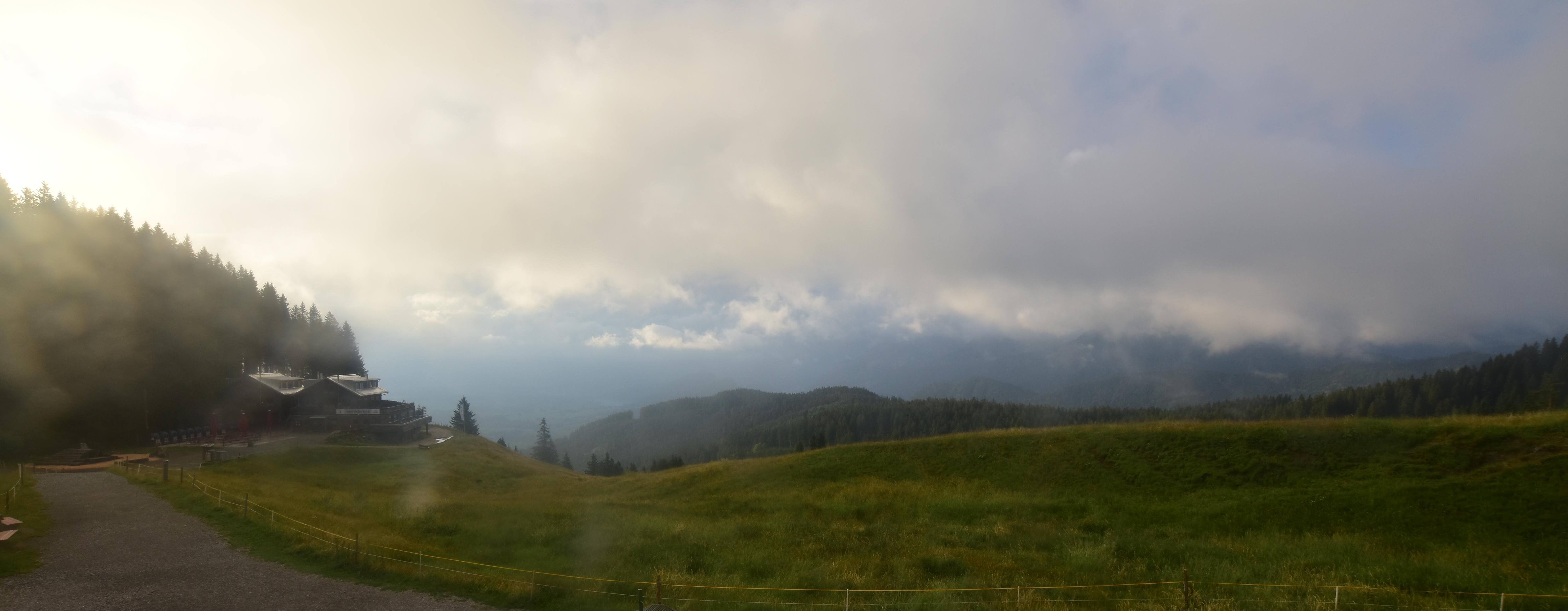 Archiv Foto Webcam Alpspitzbahn Nesselwang: Sportheim Böck