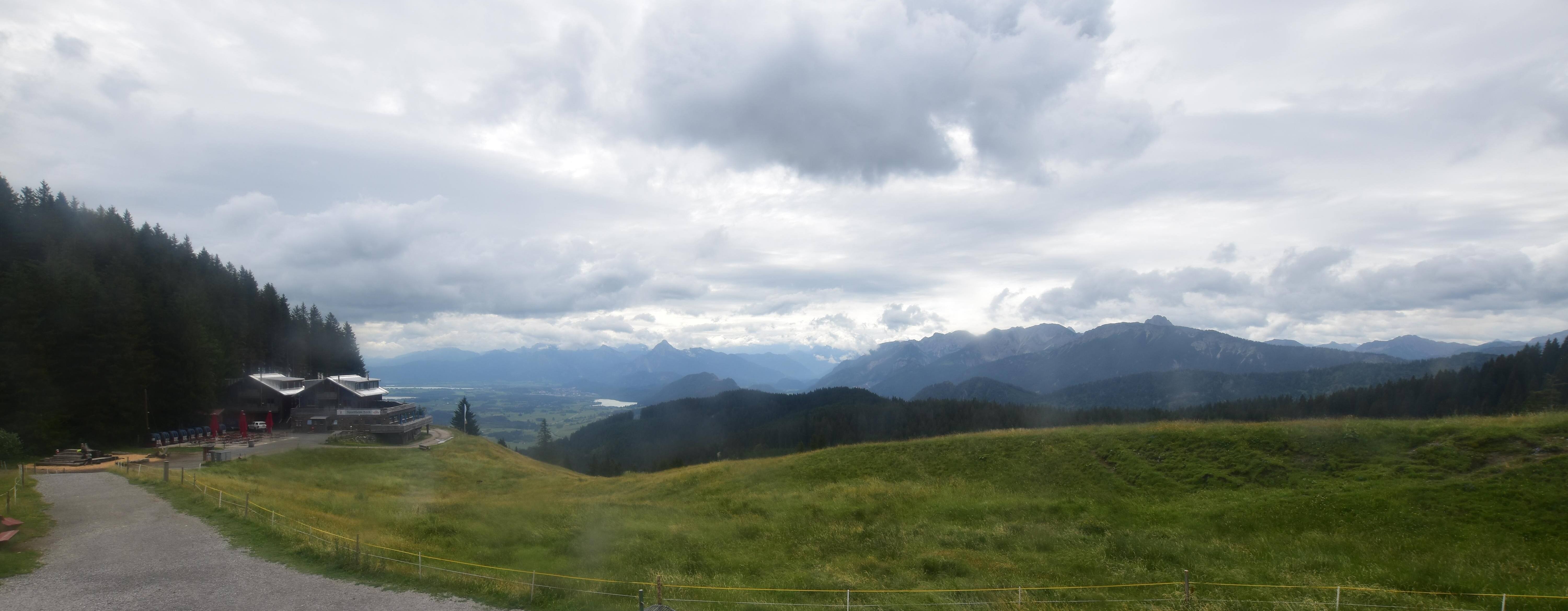 Archiv Foto Webcam Alpspitzbahn Nesselwang: Sportheim Böck