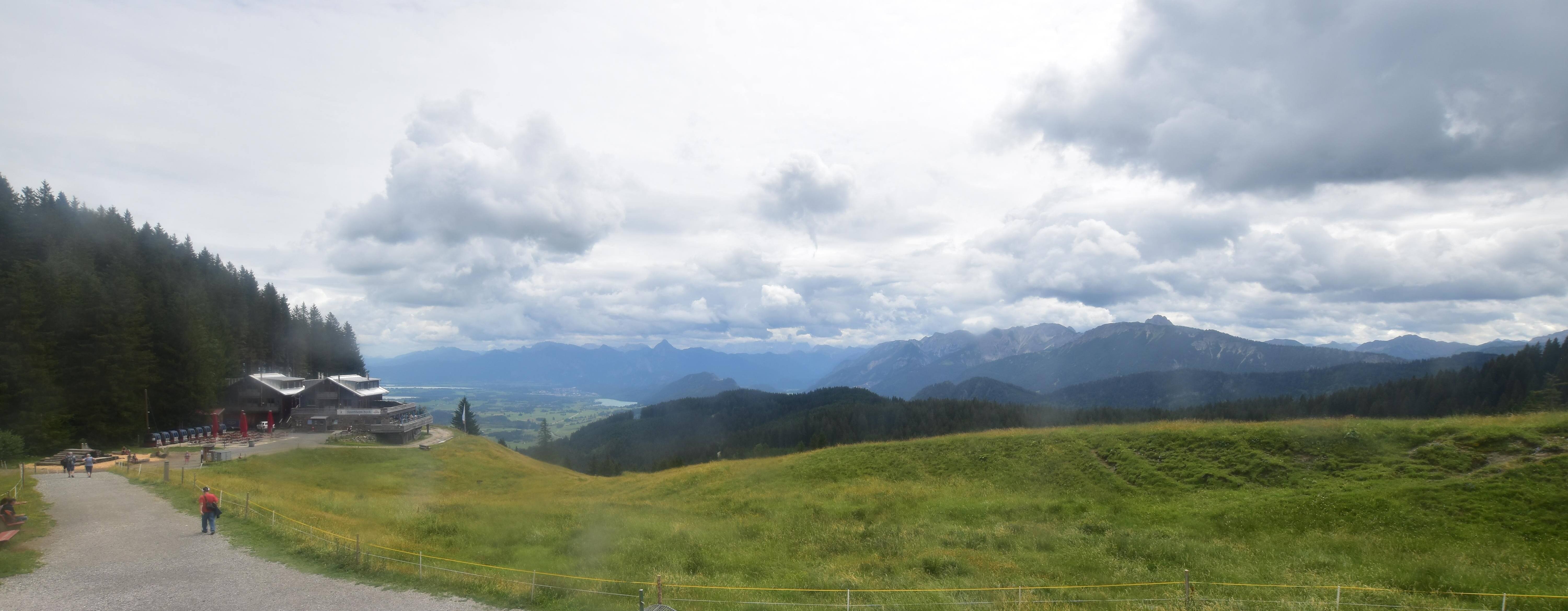 Archiv Foto Webcam Alpspitzbahn Nesselwang: Sportheim Böck
