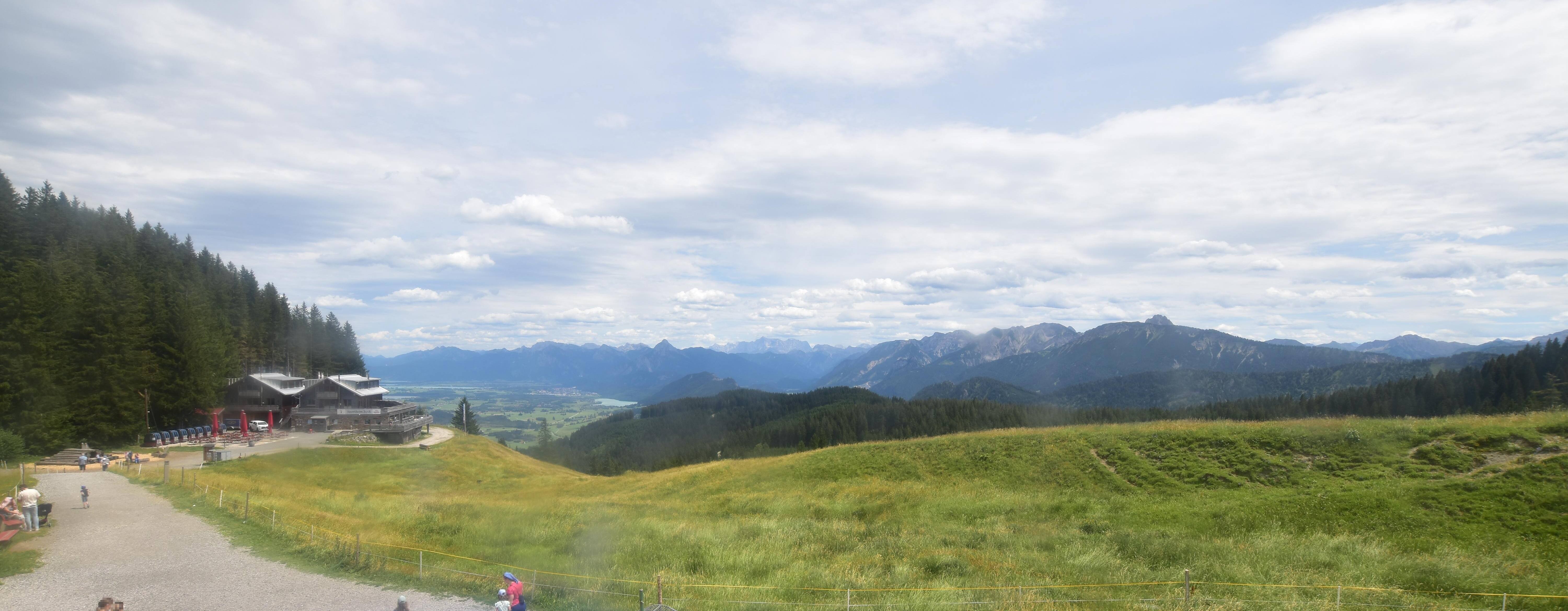 Archiv Foto Webcam Alpspitzbahn Nesselwang: Sportheim Böck