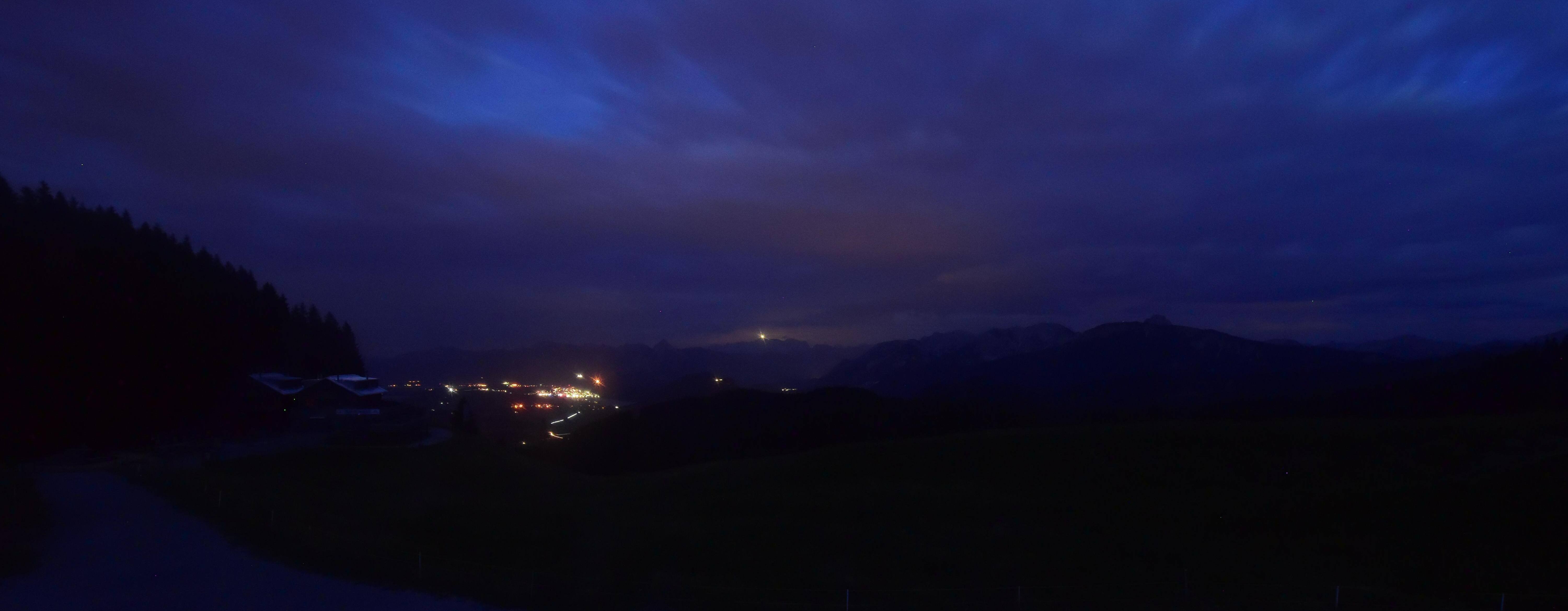 Archiv Foto Webcam Alpspitzbahn Nesselwang: Sportheim Böck