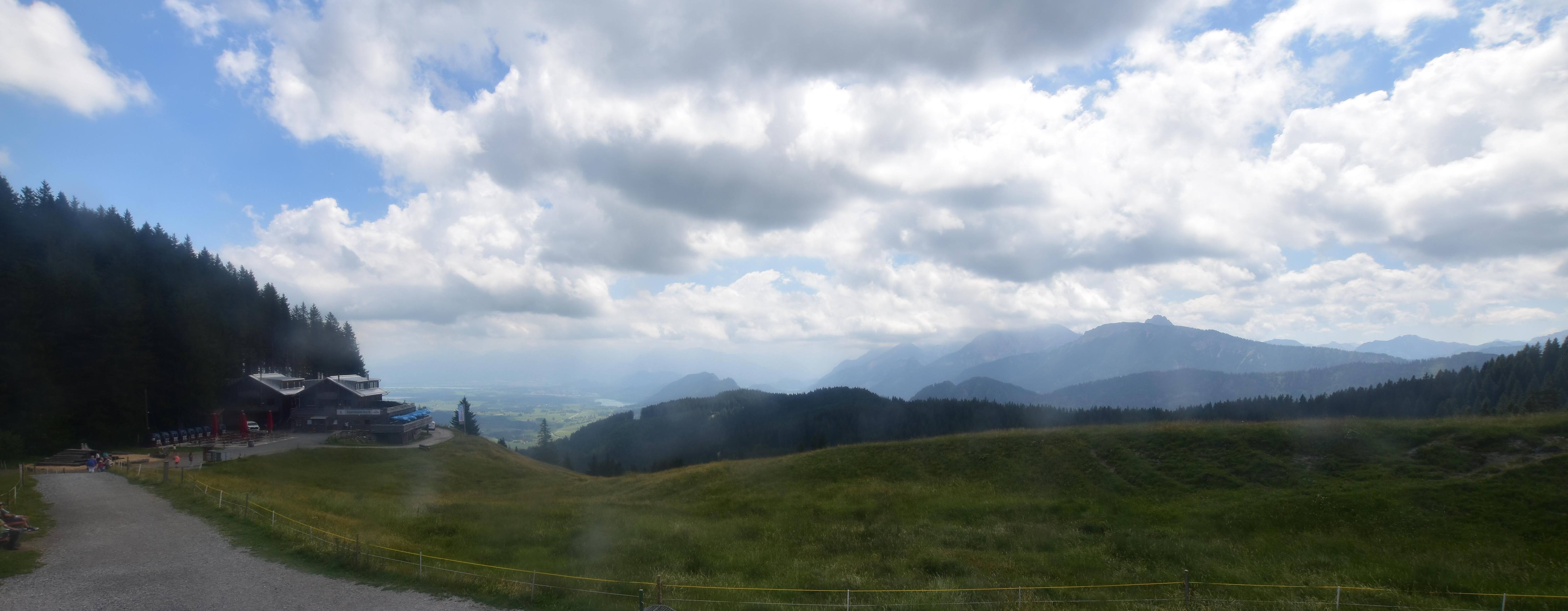 Archiv Foto Webcam Alpspitzbahn Nesselwang: Sportheim Böck