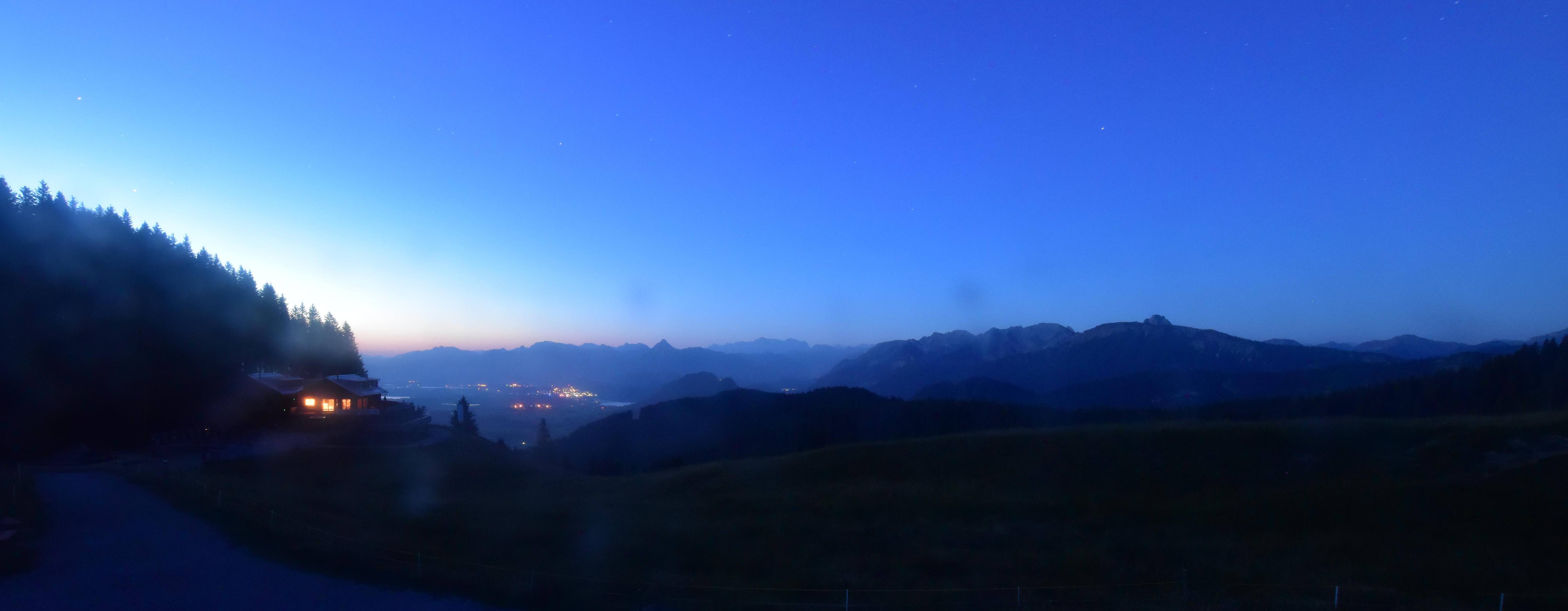 Archiv Foto Webcam Alpspitzbahn Nesselwang: Sportheim Böck