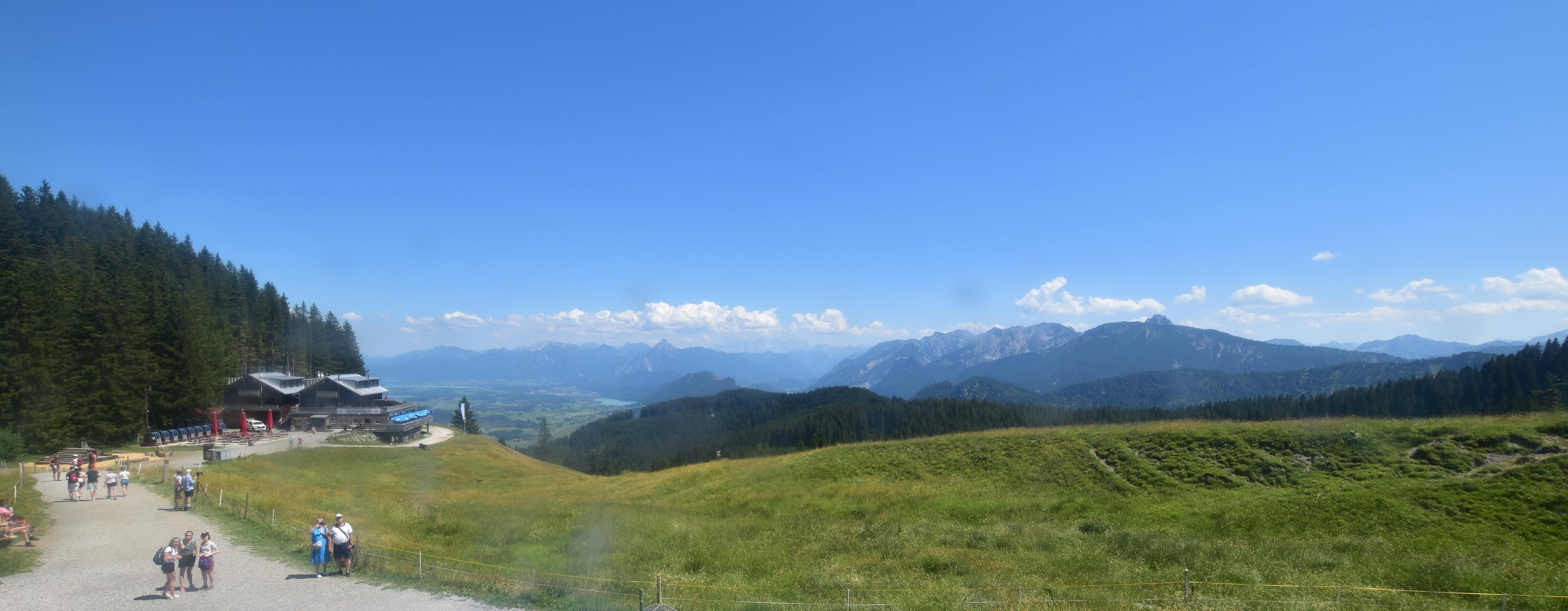 Archiv Foto Webcam Alpspitzbahn Nesselwang: Sportheim Böck