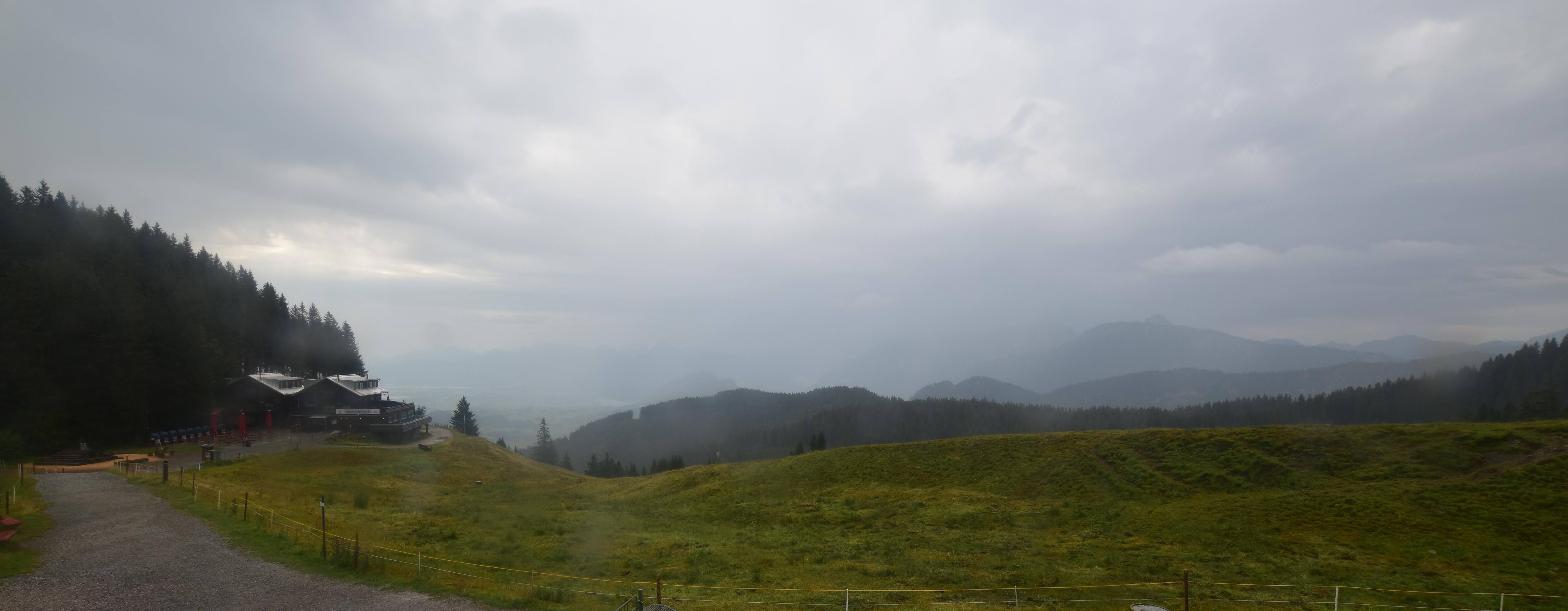 Archiv Foto Webcam Alpspitzbahn Nesselwang: Sportheim Böck