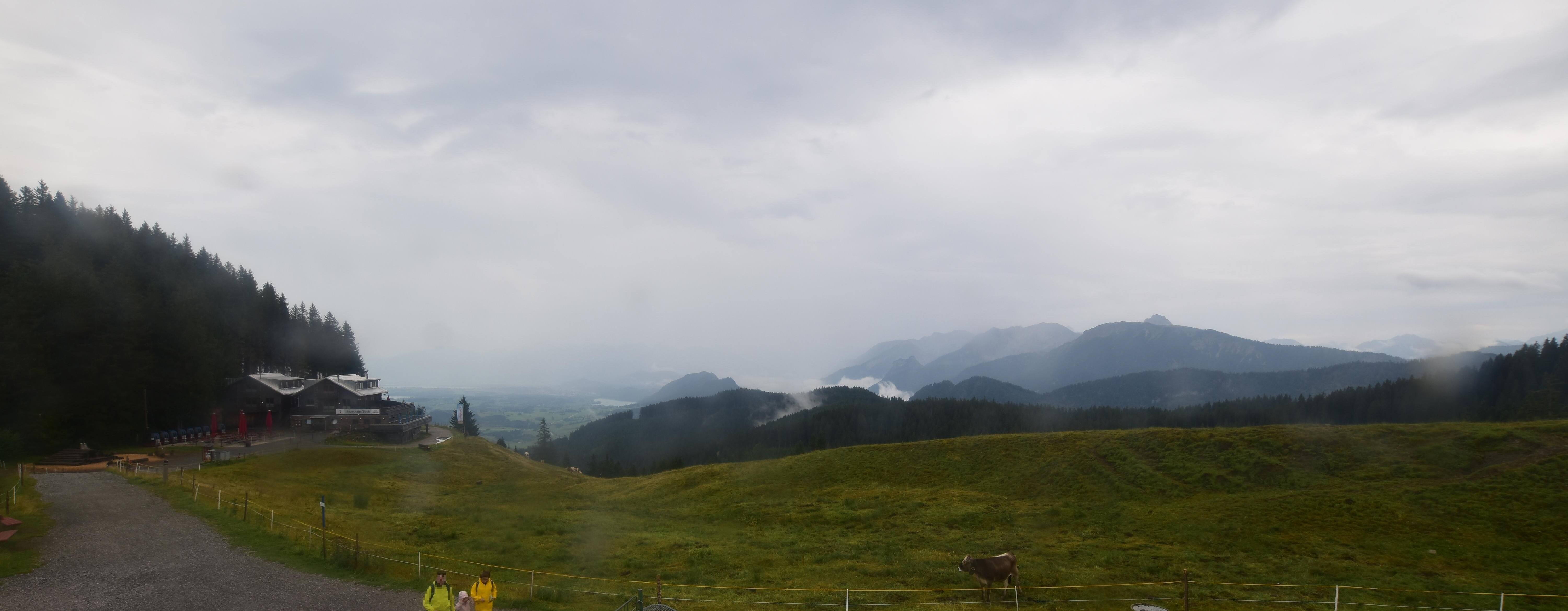 Archiv Foto Webcam Alpspitzbahn Nesselwang: Sportheim Böck