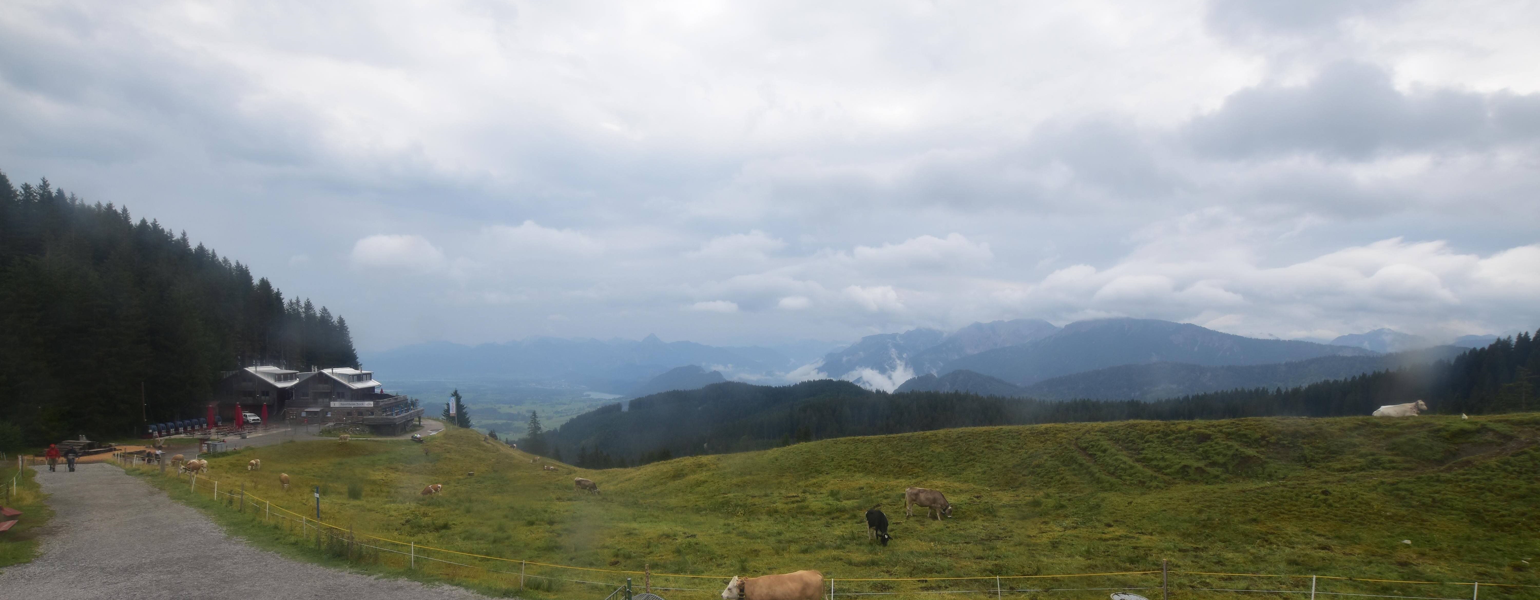 Archiv Foto Webcam Alpspitzbahn Nesselwang: Sportheim Böck