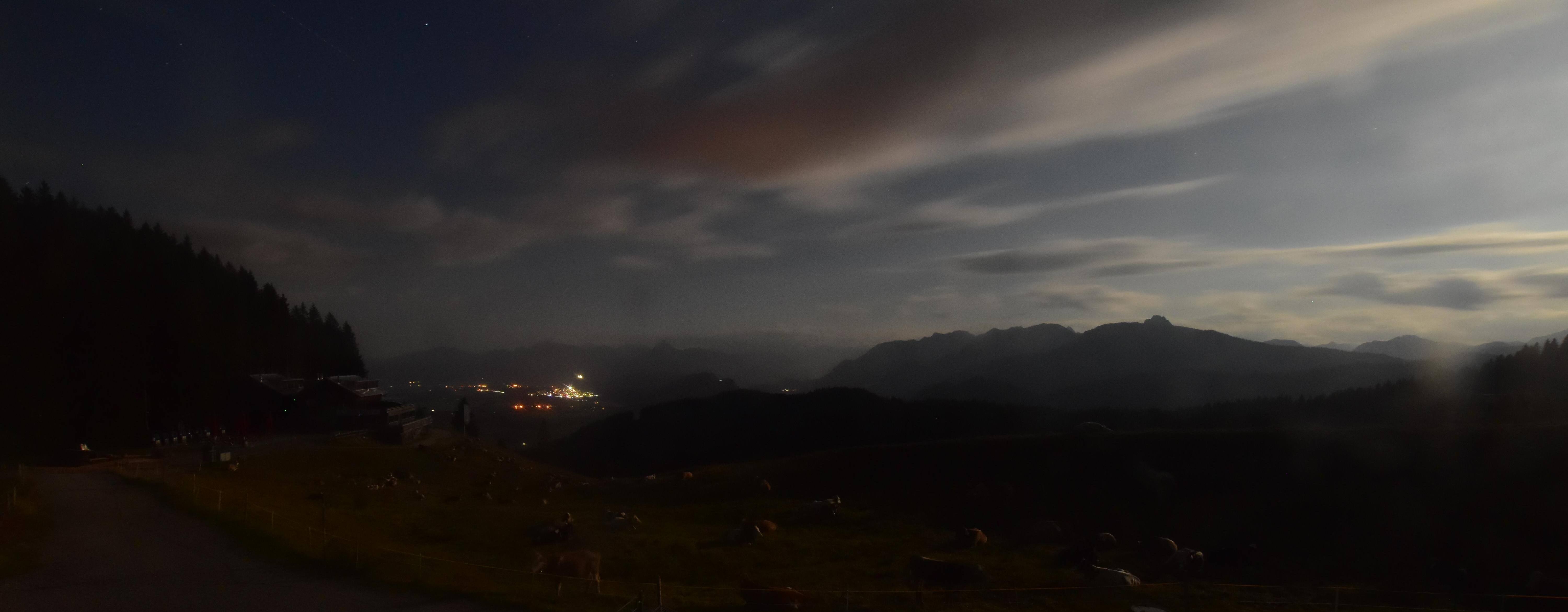 Archiv Foto Webcam Alpspitzbahn Nesselwang: Sportheim Böck