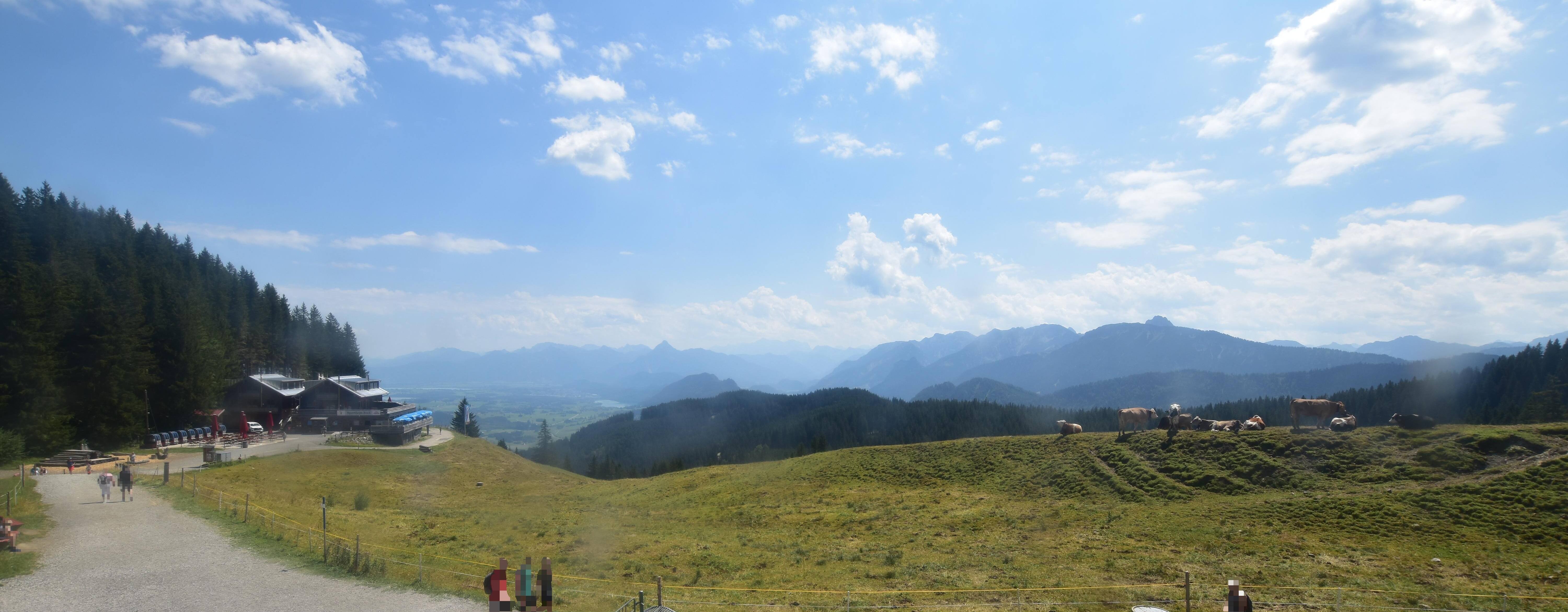 Archiv Foto Webcam Alpspitzbahn Nesselwang: Sportheim Böck