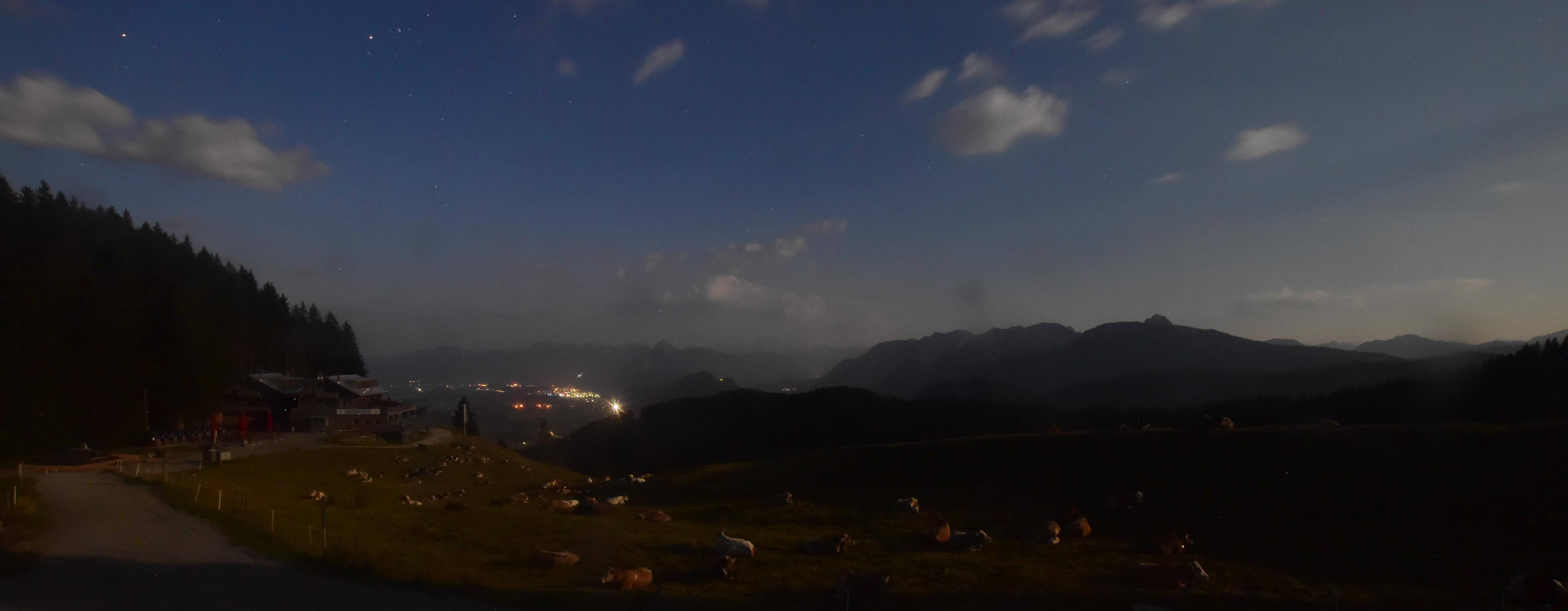 Archiv Foto Webcam Alpspitzbahn Nesselwang: Sportheim Böck