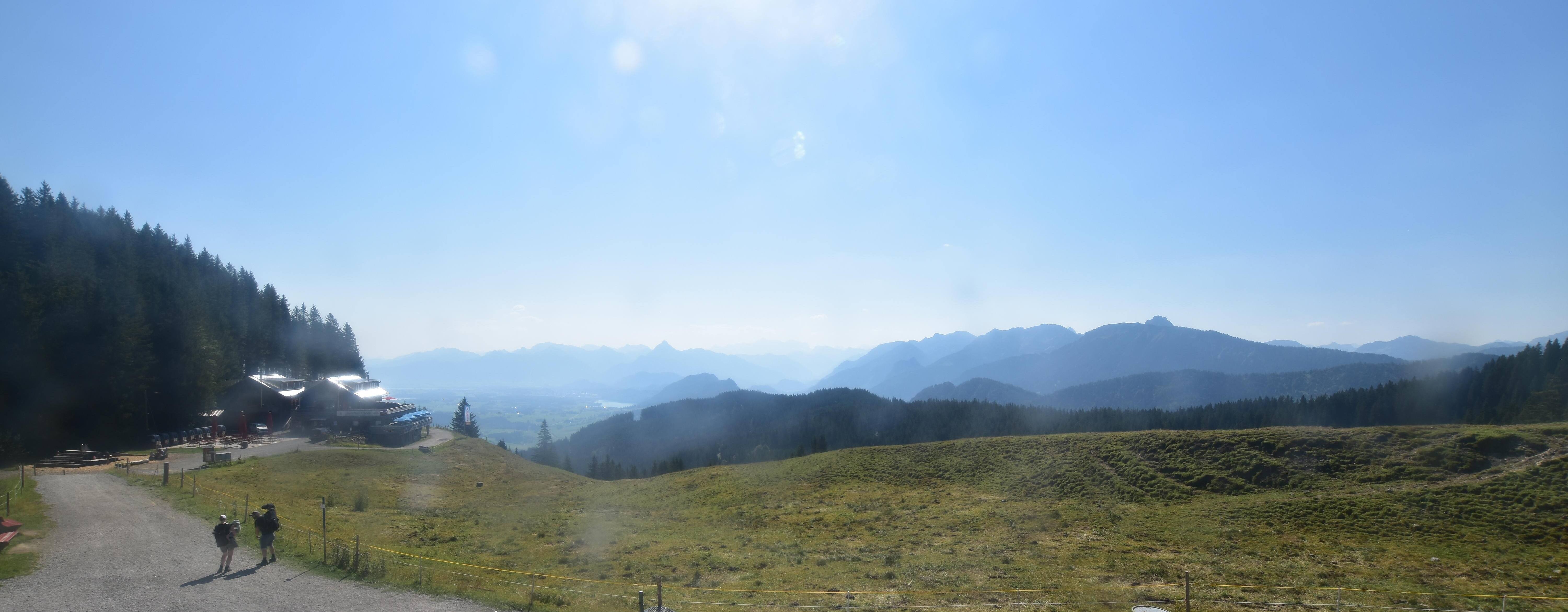 Archiv Foto Webcam Alpspitzbahn Nesselwang: Sportheim Böck