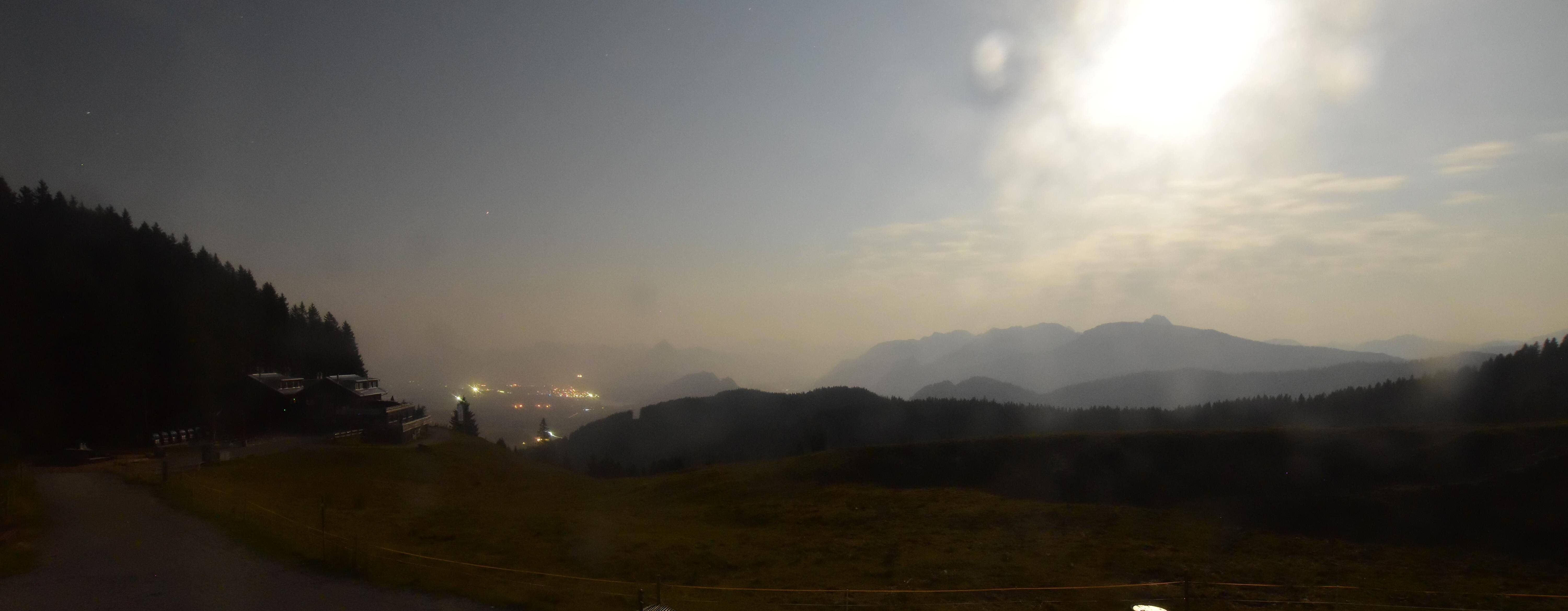 Archiv Foto Webcam Alpspitzbahn Nesselwang: Sportheim Böck