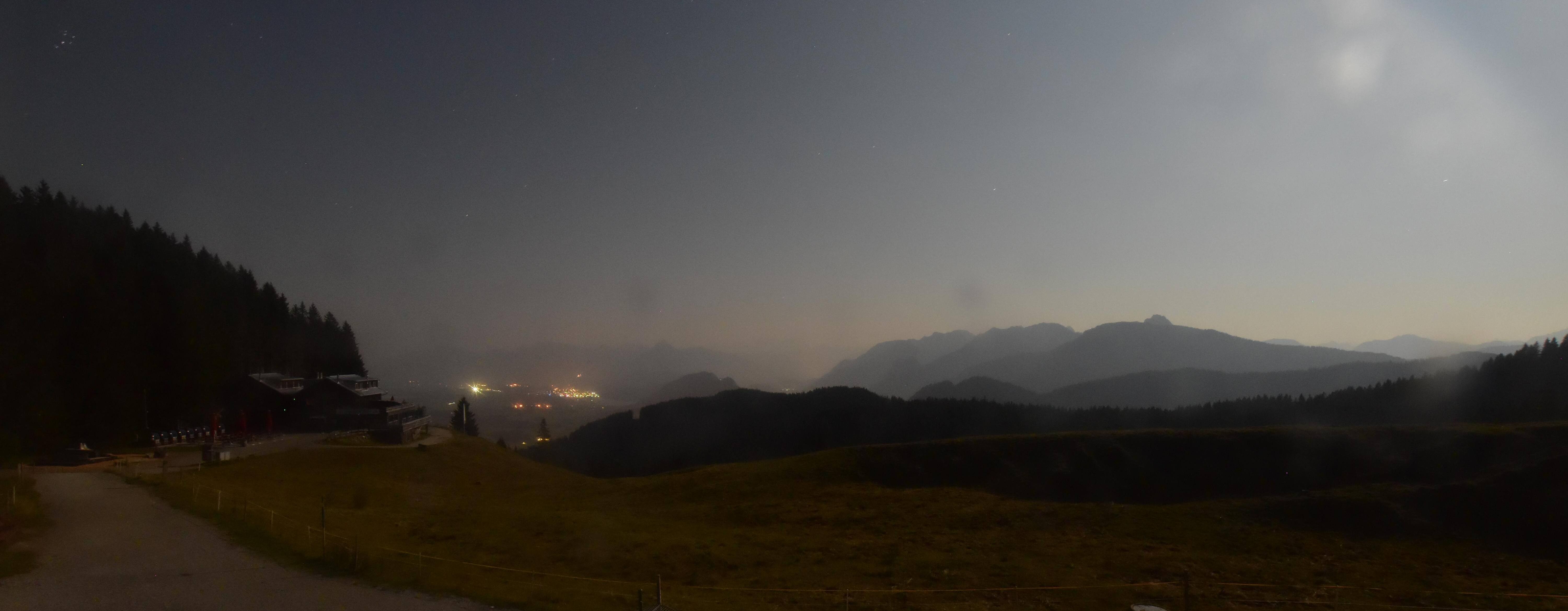 Archiv Foto Webcam Alpspitzbahn Nesselwang: Sportheim Böck