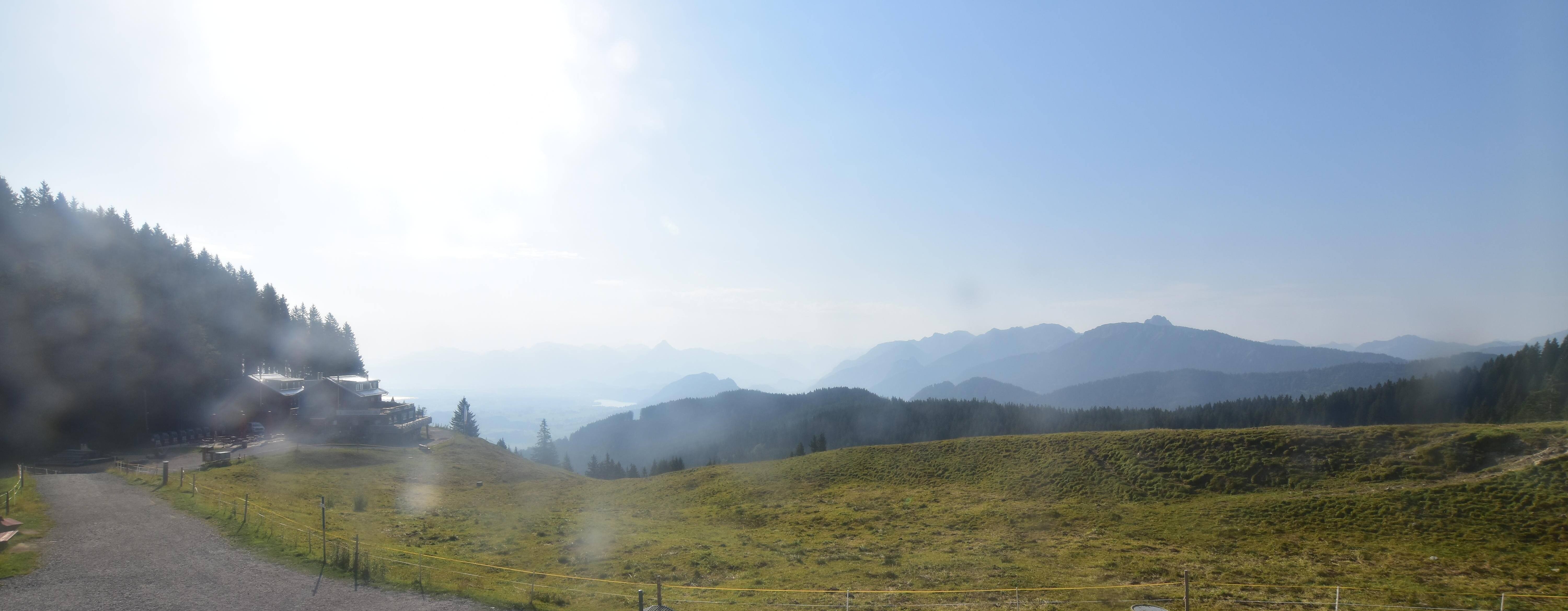 Archiv Foto Webcam Alpspitzbahn Nesselwang: Sportheim Böck