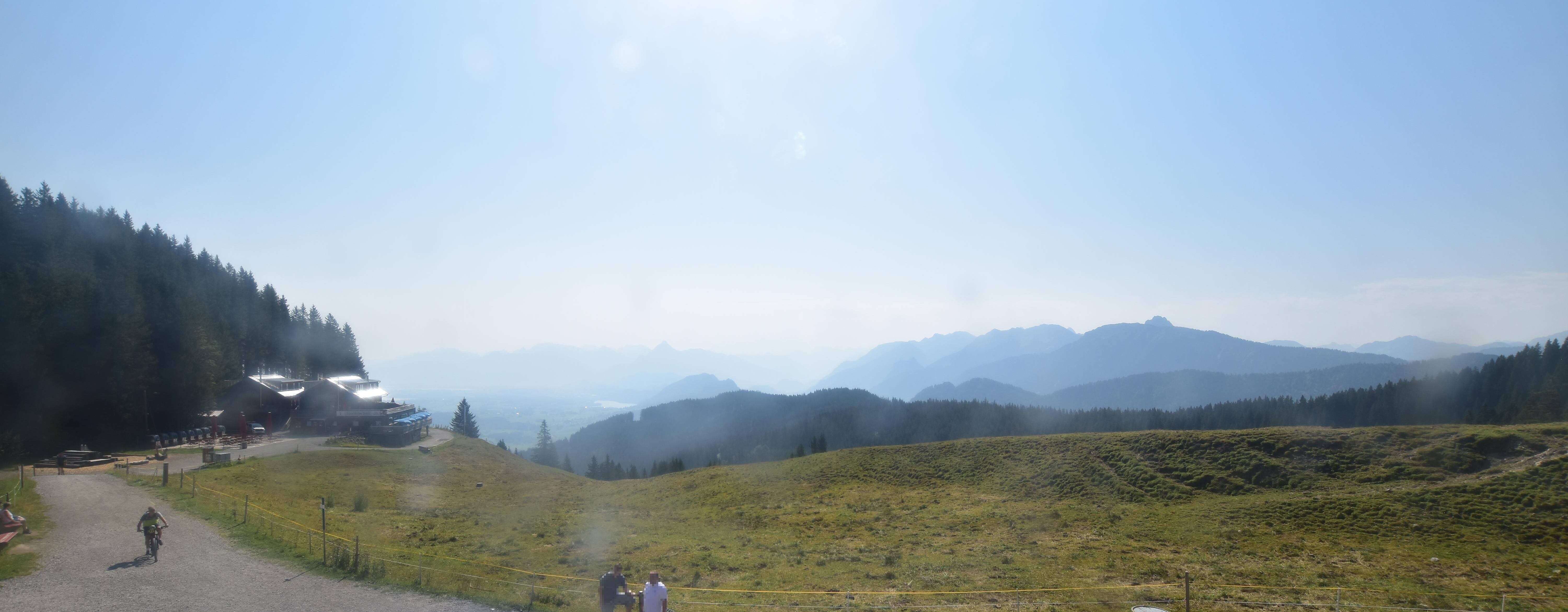 Archiv Foto Webcam Alpspitzbahn Nesselwang: Sportheim Böck