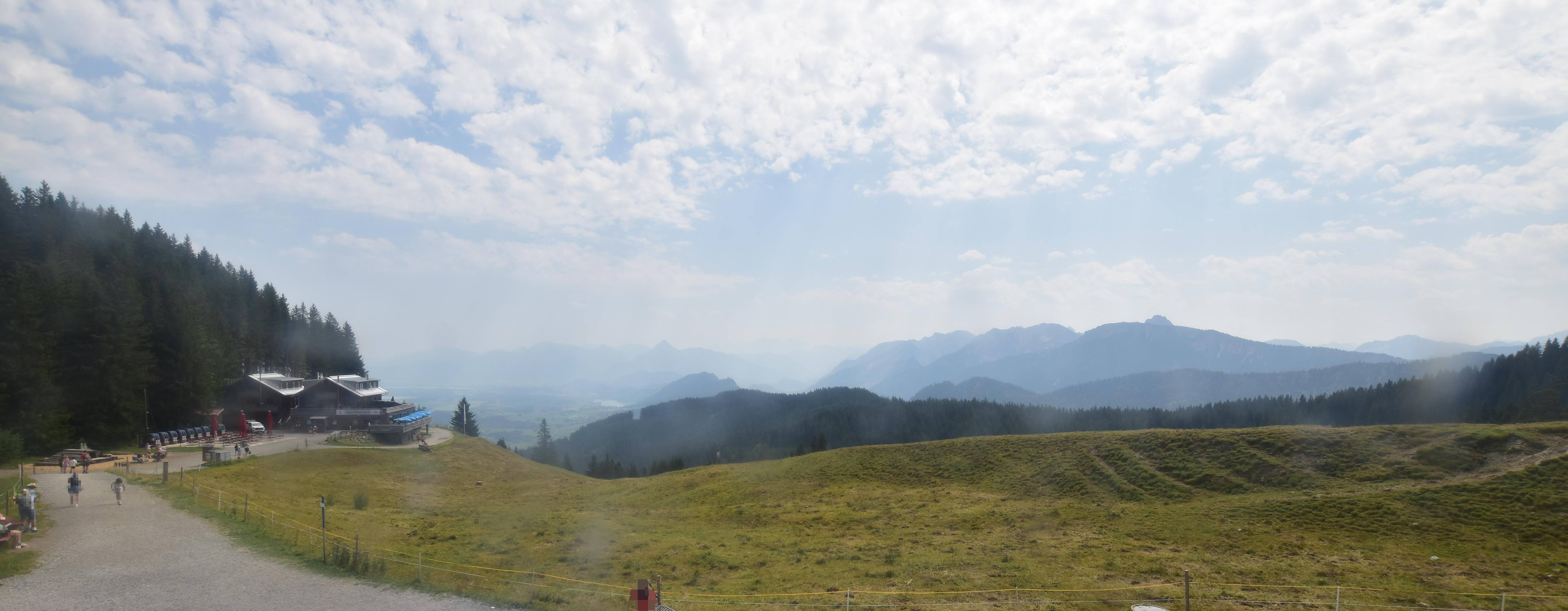 Archiv Foto Webcam Alpspitzbahn Nesselwang: Sportheim Böck