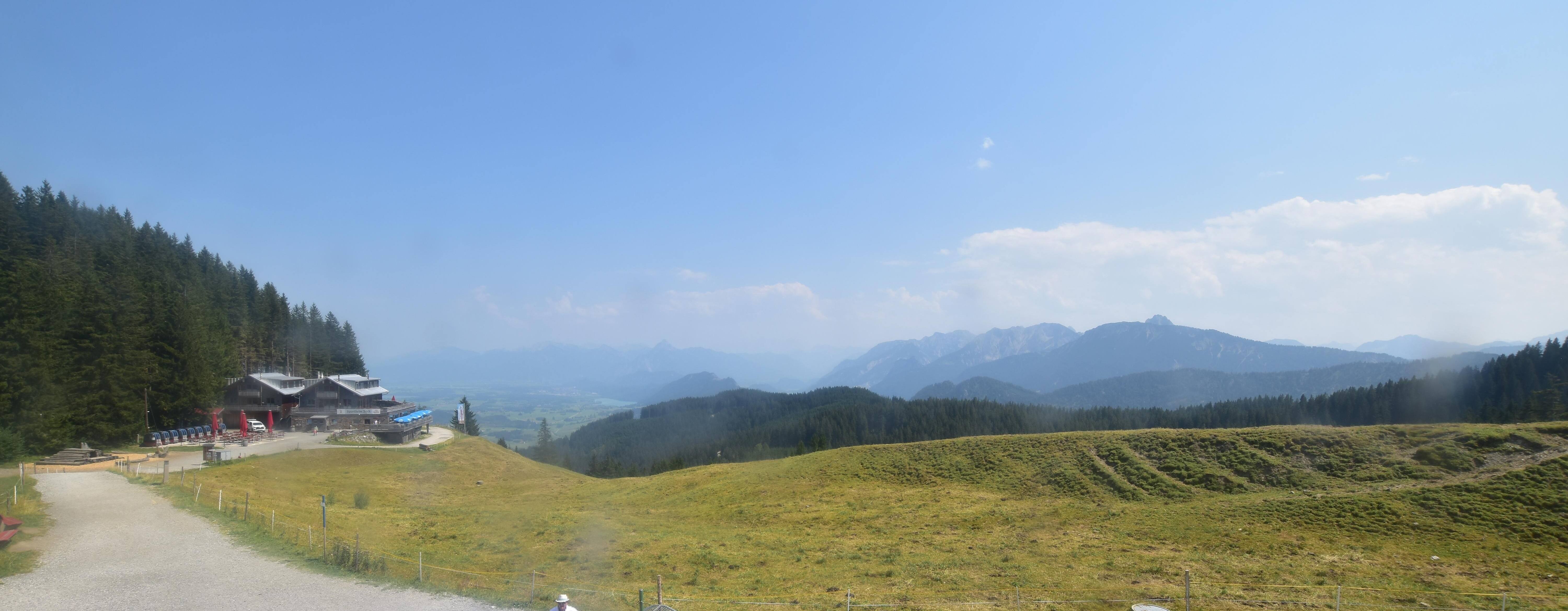 Archiv Foto Webcam Alpspitzbahn Nesselwang: Sportheim Böck