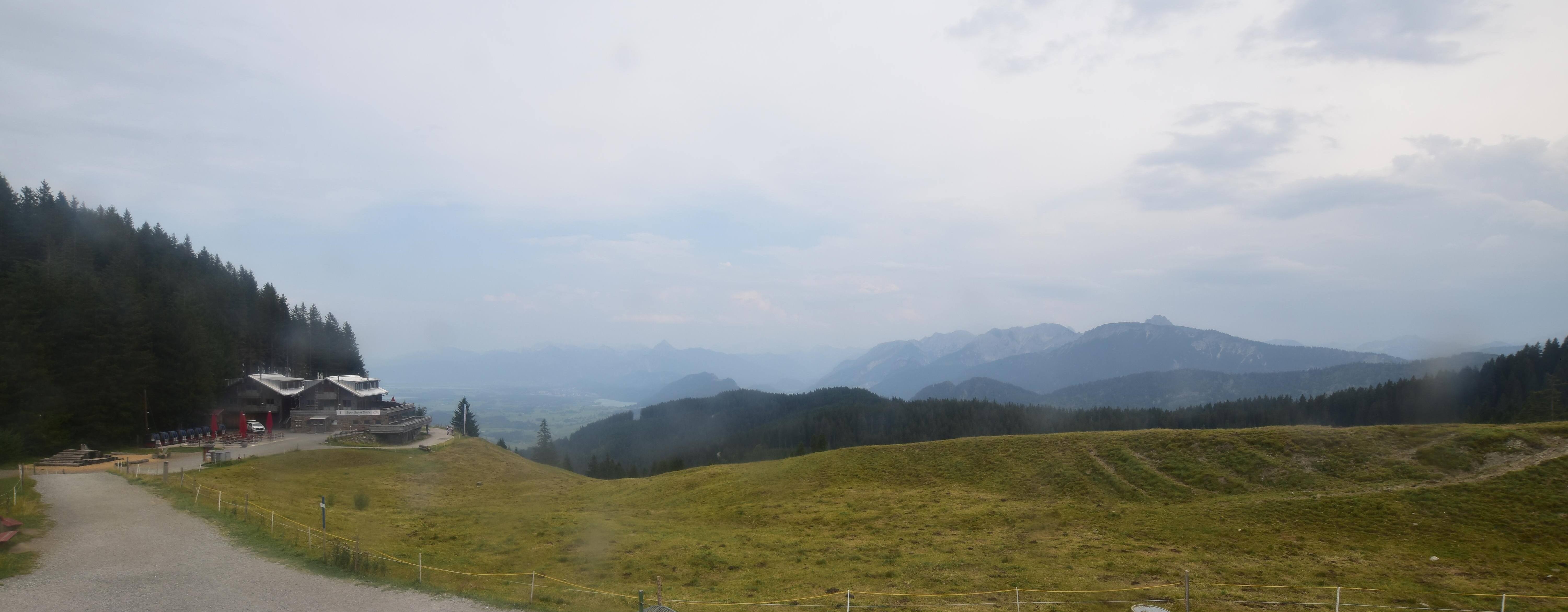 Archiv Foto Webcam Alpspitzbahn Nesselwang: Sportheim Böck
