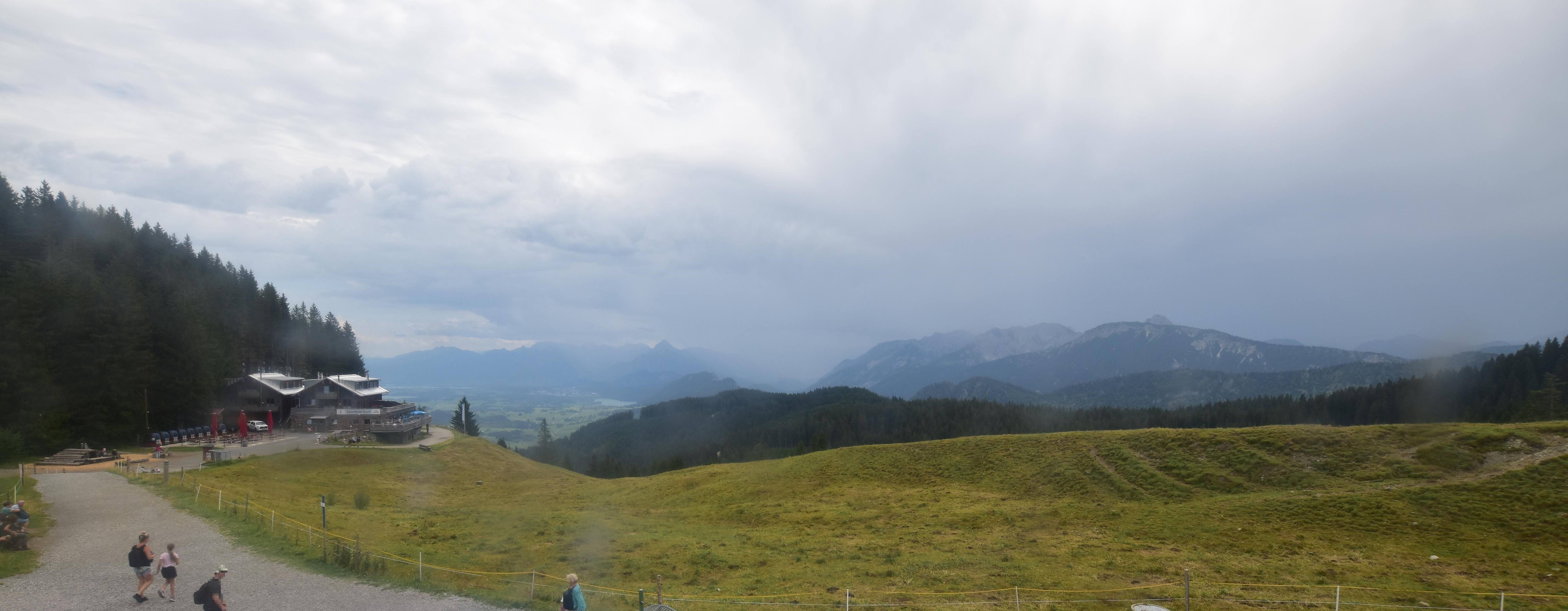Archiv Foto Webcam Alpspitzbahn Nesselwang: Sportheim Böck