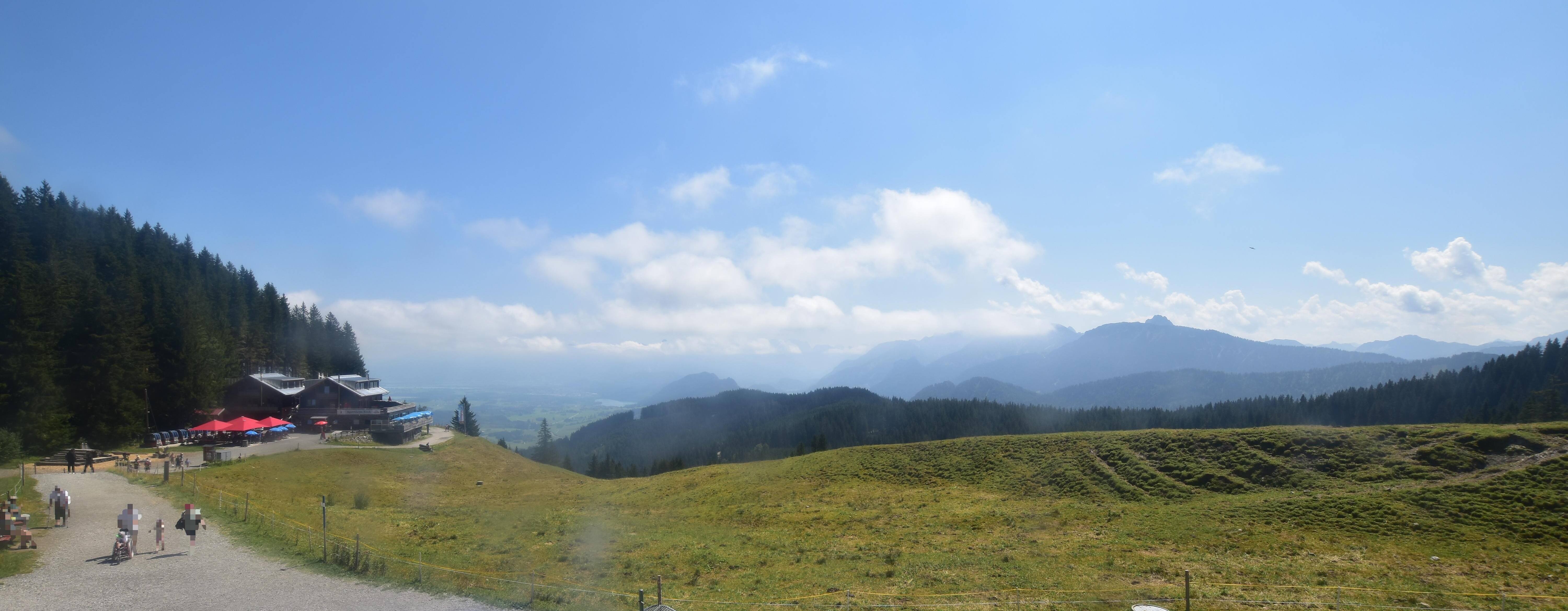 Archiv Foto Webcam Alpspitzbahn Nesselwang: Sportheim Böck