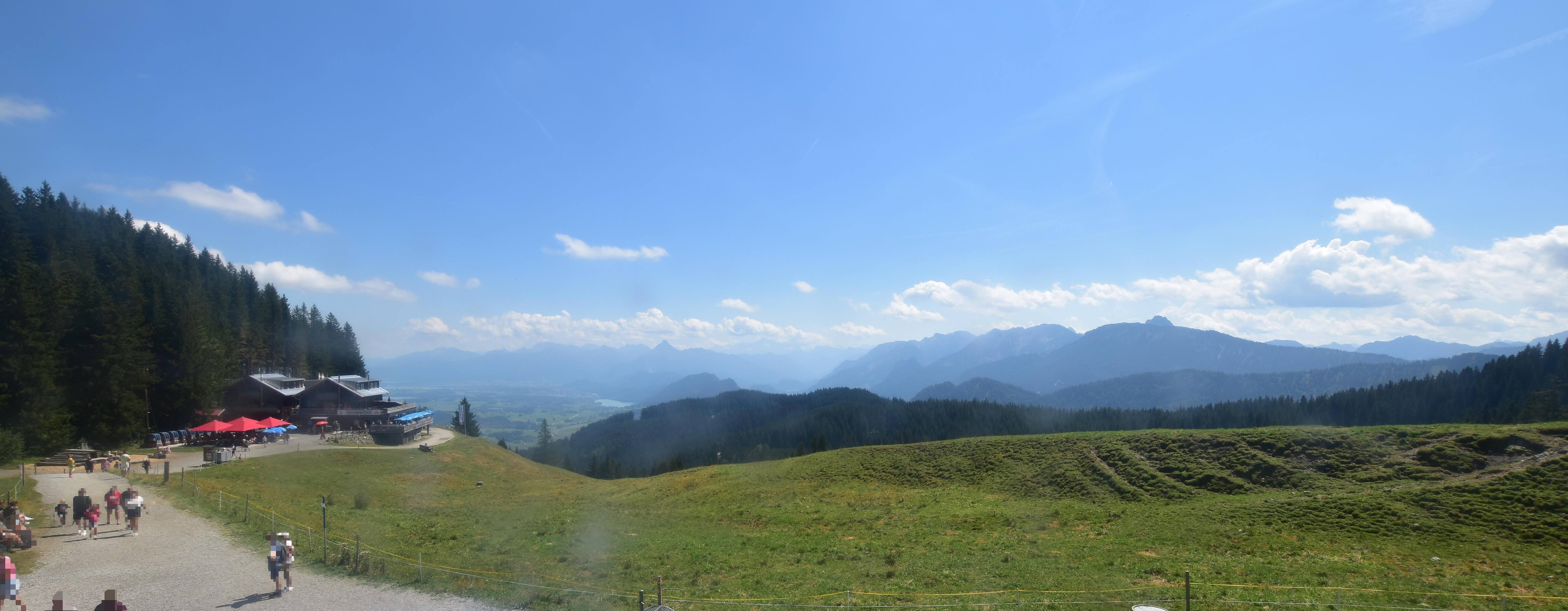 Archiv Foto Webcam Alpspitzbahn Nesselwang: Sportheim Böck