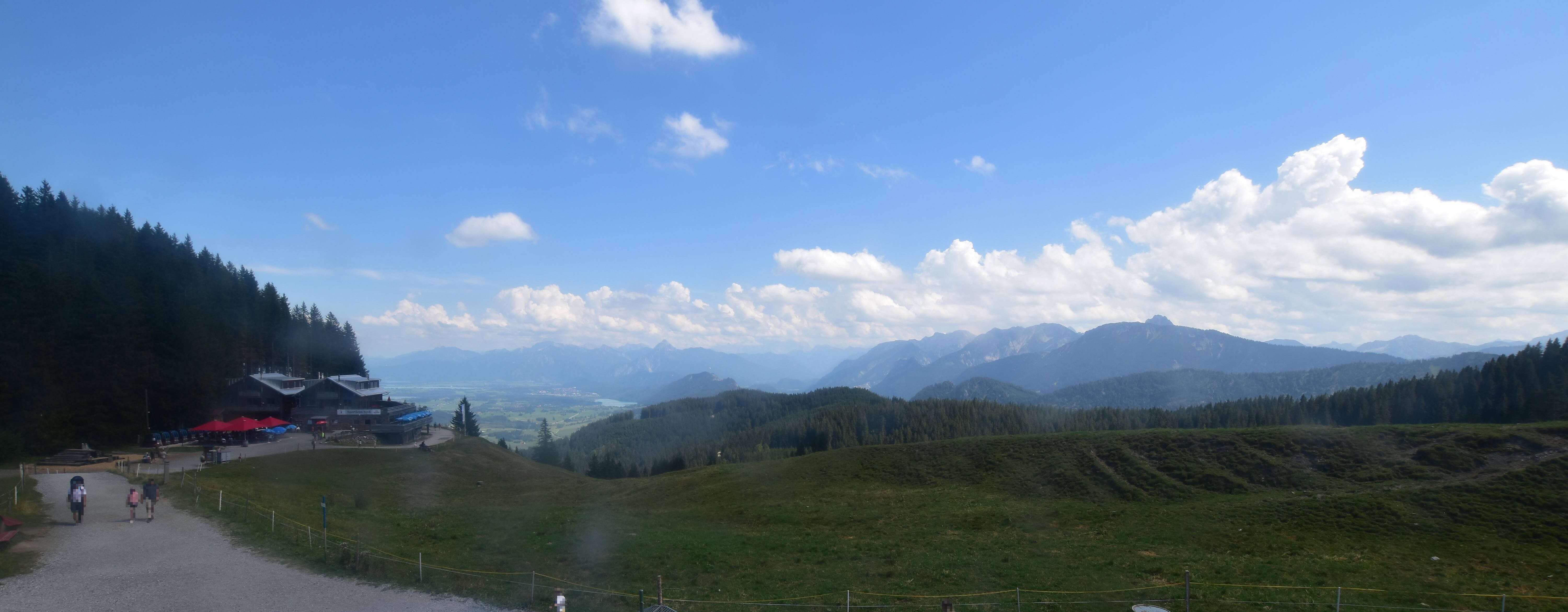 Archiv Foto Webcam Alpspitzbahn Nesselwang: Sportheim Böck