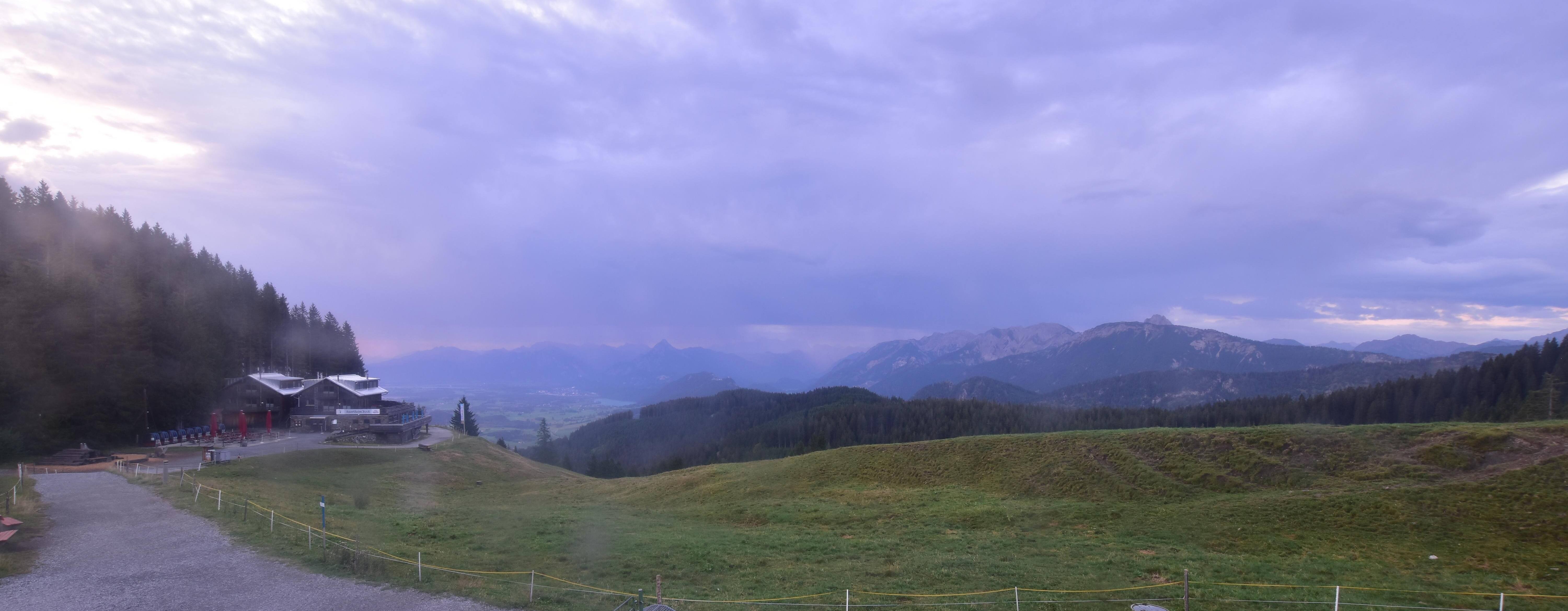 Archiv Foto Webcam Alpspitzbahn Nesselwang: Sportheim Böck