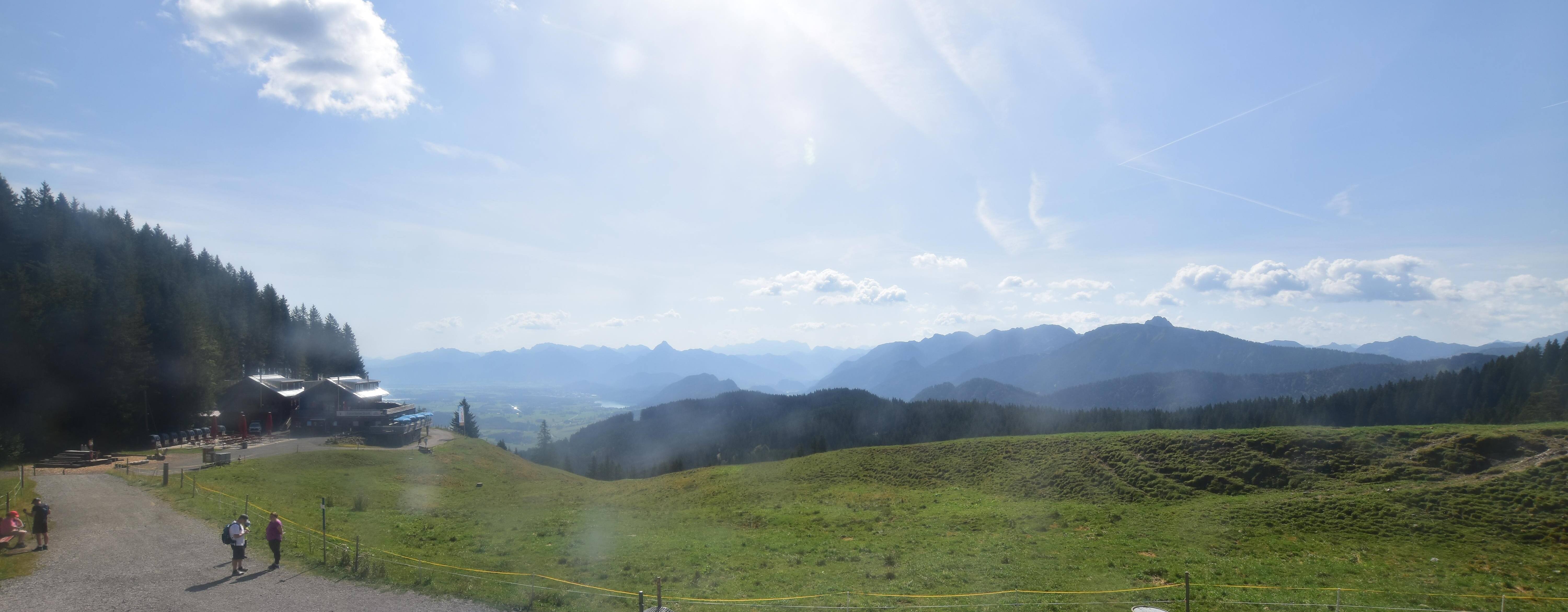 Archiv Foto Webcam Alpspitzbahn Nesselwang: Sportheim Böck