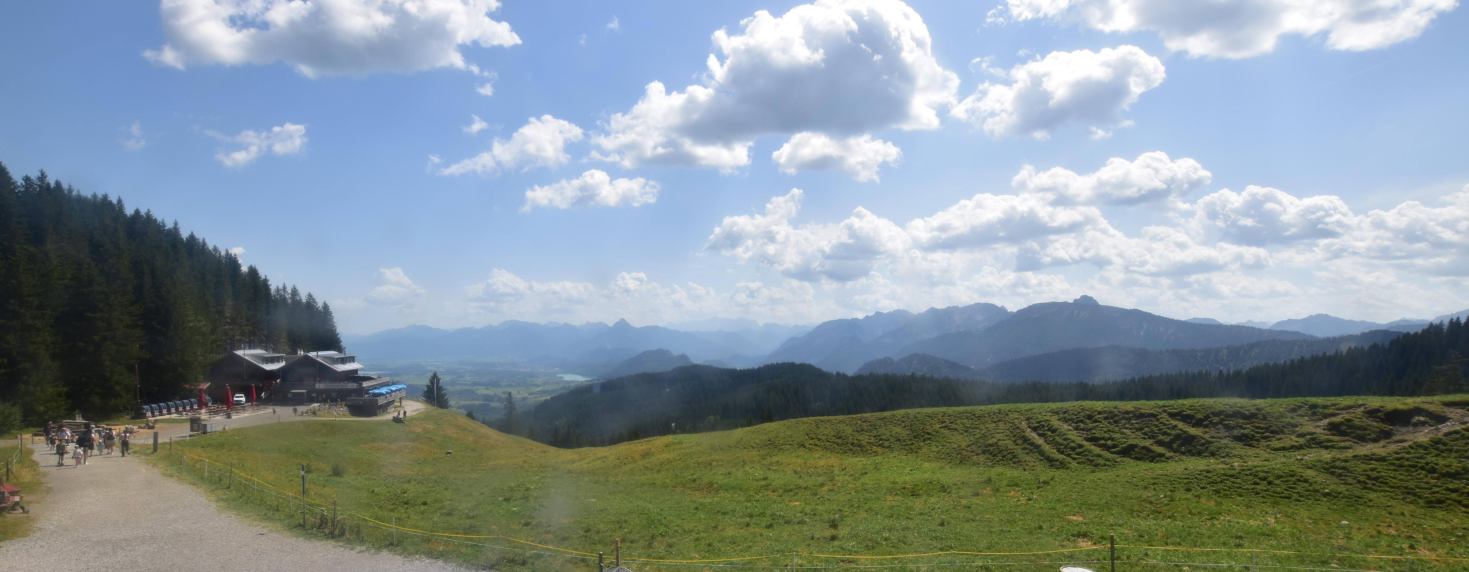 Archiv Foto Webcam Alpspitzbahn Nesselwang: Sportheim Böck