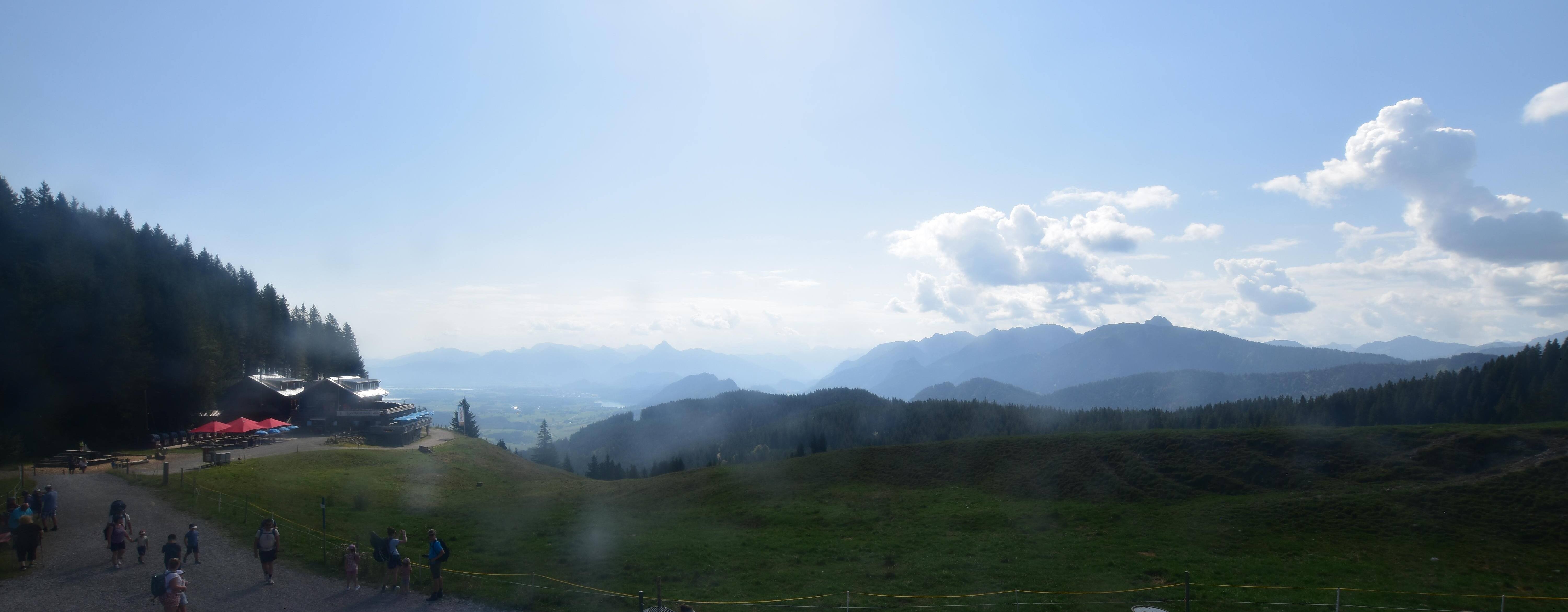 Archiv Foto Webcam Alpspitzbahn Nesselwang: Sportheim Böck