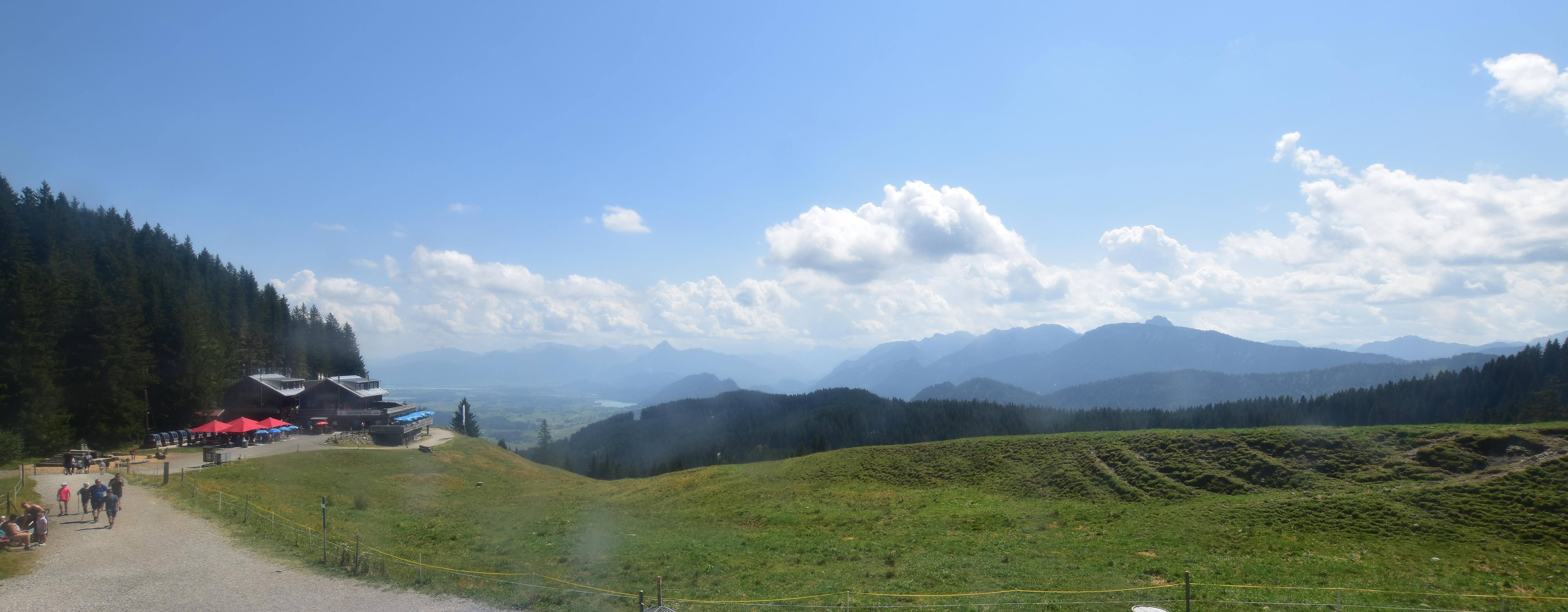 Archiv Foto Webcam Alpspitzbahn Nesselwang: Sportheim Böck