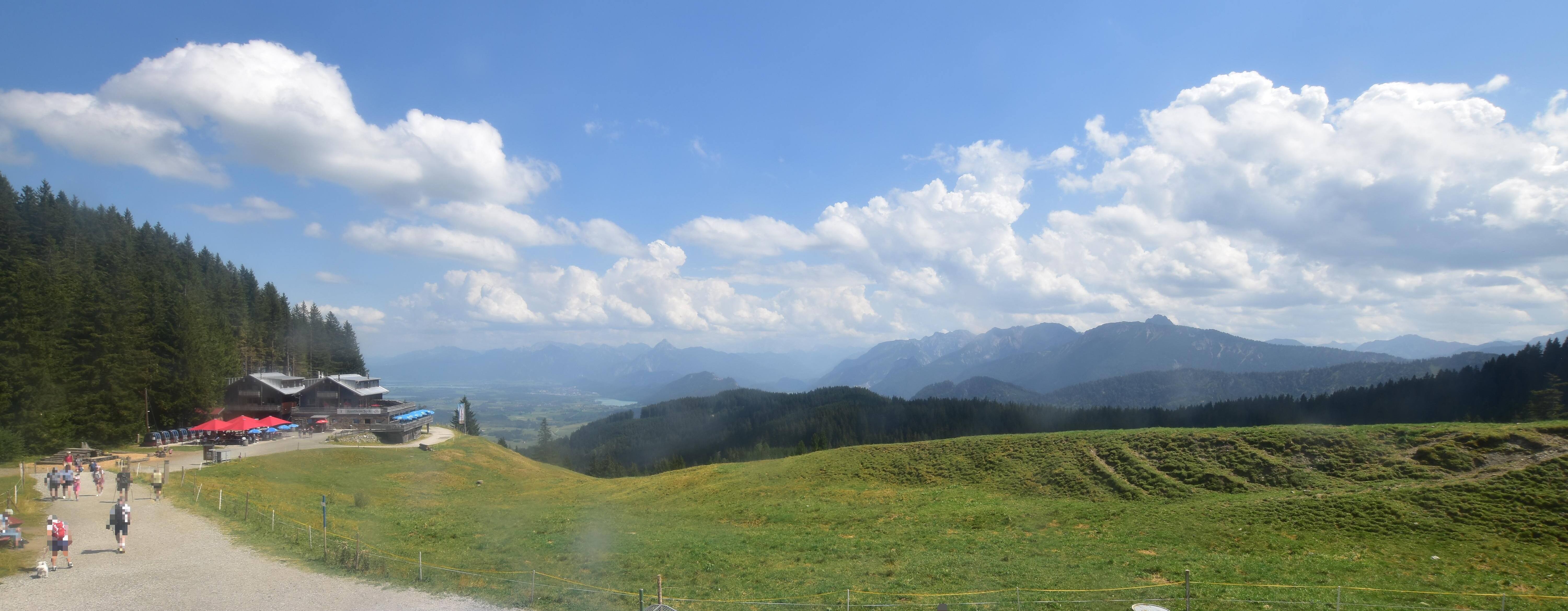 Archiv Foto Webcam Alpspitzbahn Nesselwang: Sportheim Böck