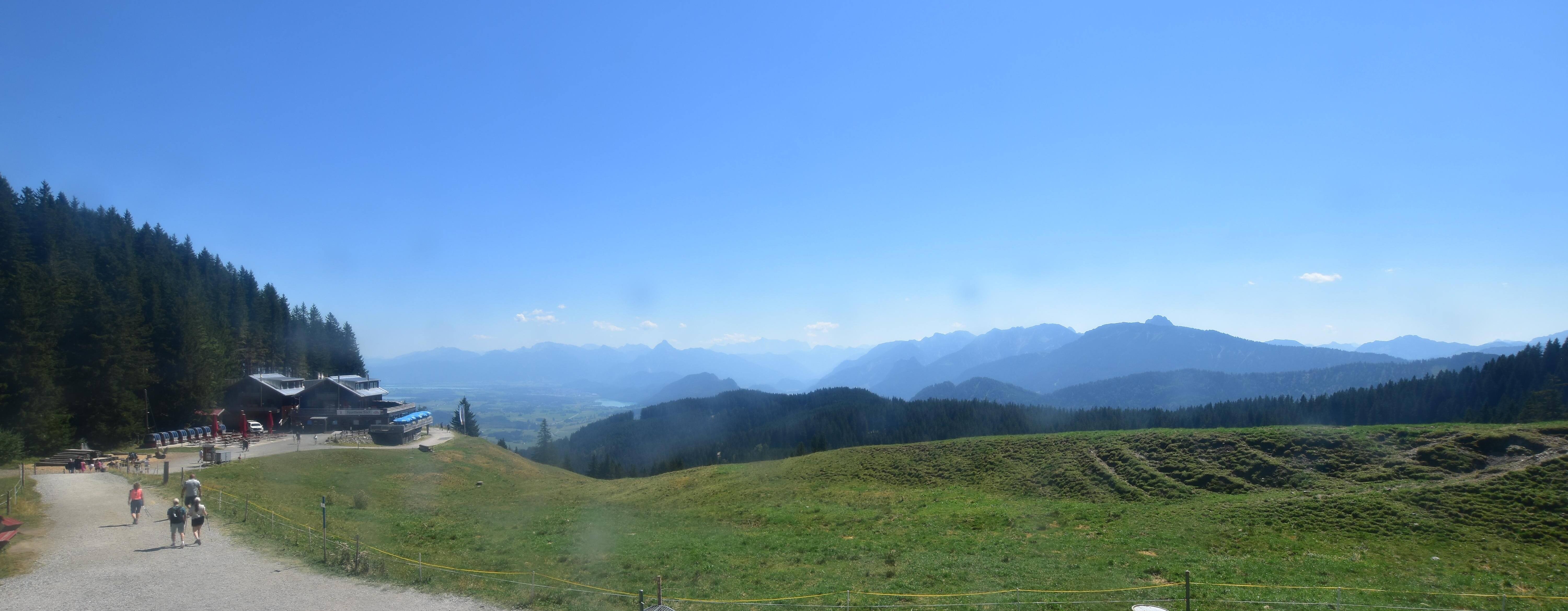 Archiv Foto Webcam Alpspitzbahn Nesselwang: Sportheim Böck