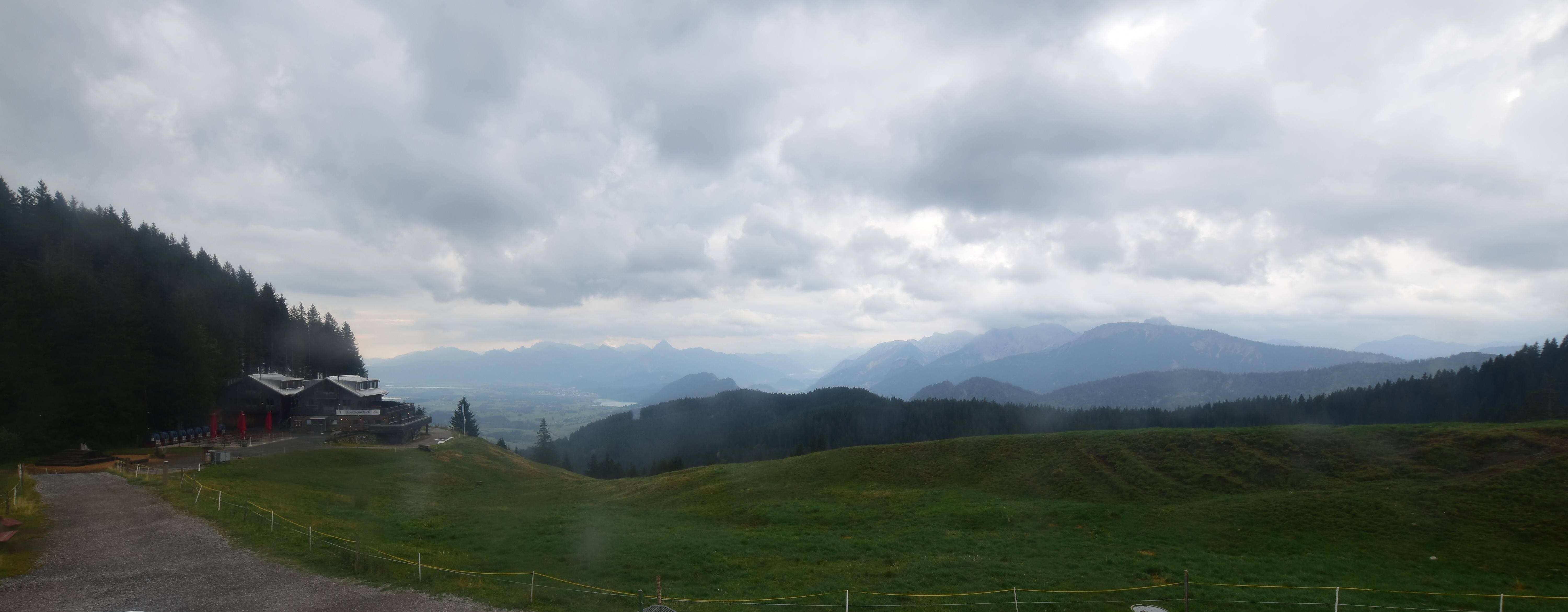 Archiv Foto Webcam Alpspitzbahn Nesselwang: Sportheim Böck