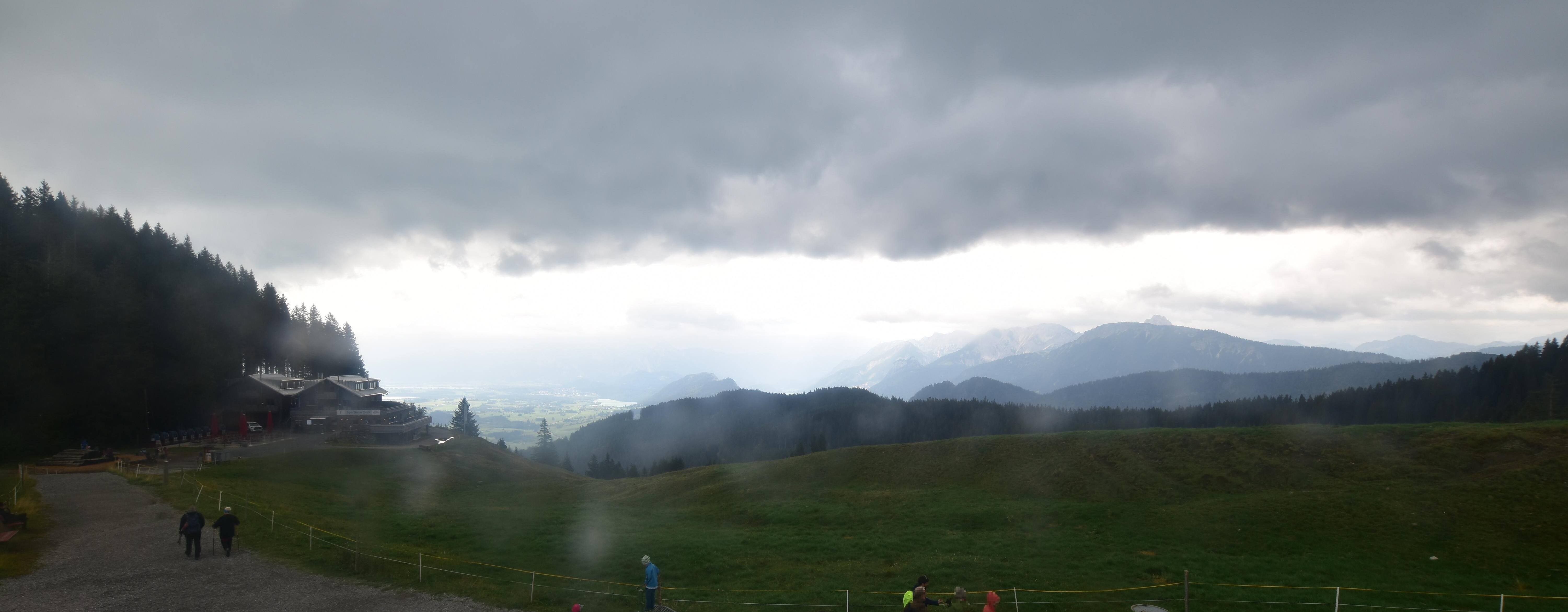 Archiv Foto Webcam Alpspitzbahn Nesselwang: Sportheim Böck