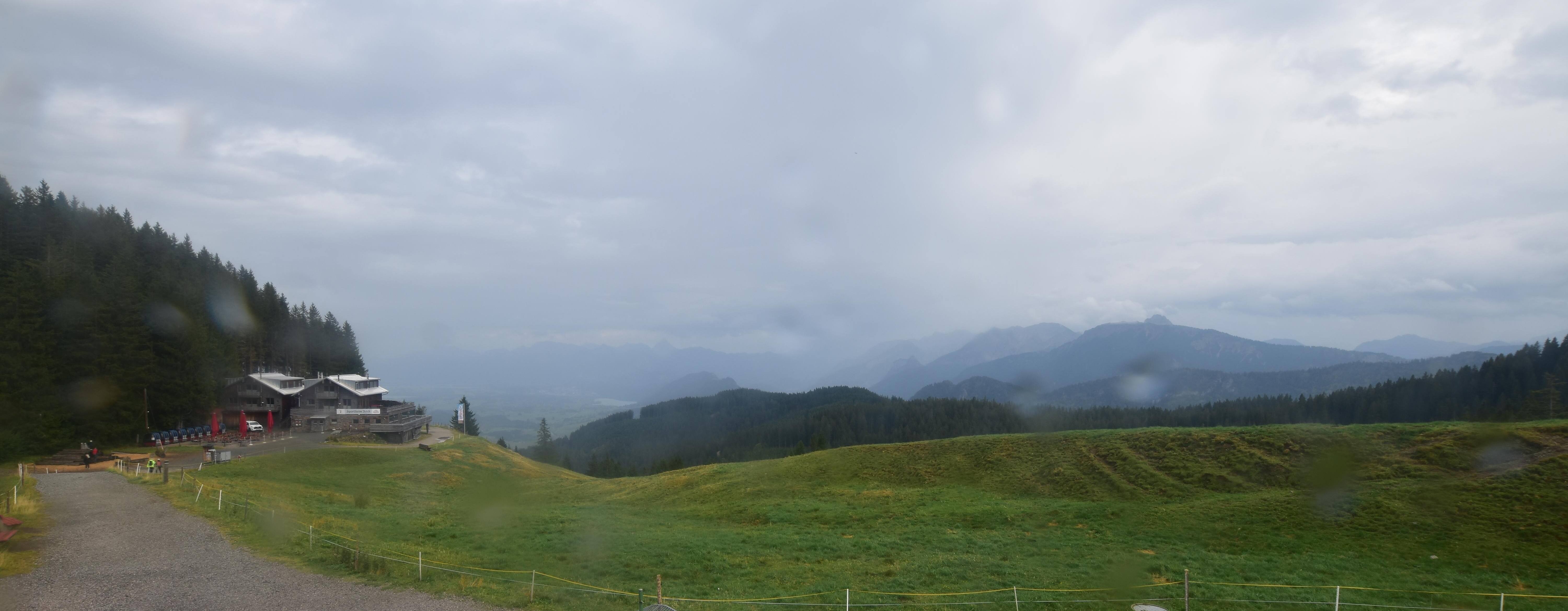 Archiv Foto Webcam Alpspitzbahn Nesselwang: Sportheim Böck
