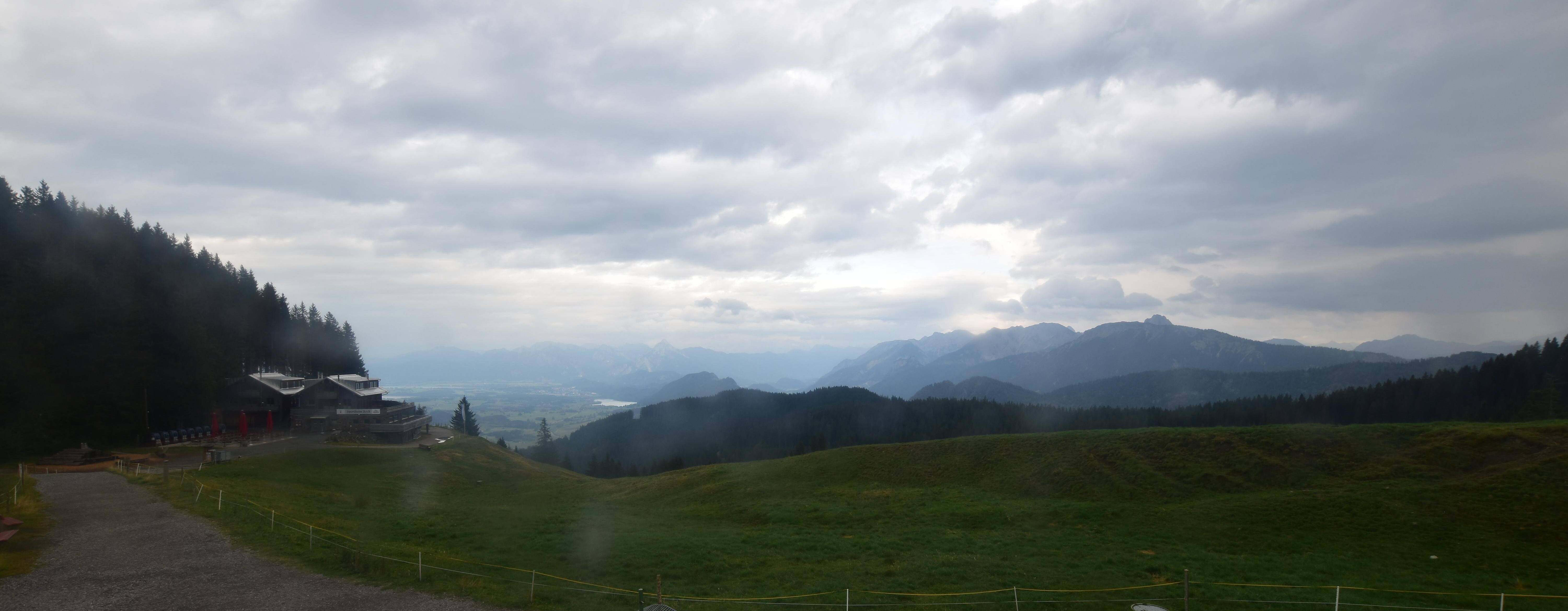 Archiv Foto Webcam Alpspitzbahn Nesselwang: Sportheim Böck
