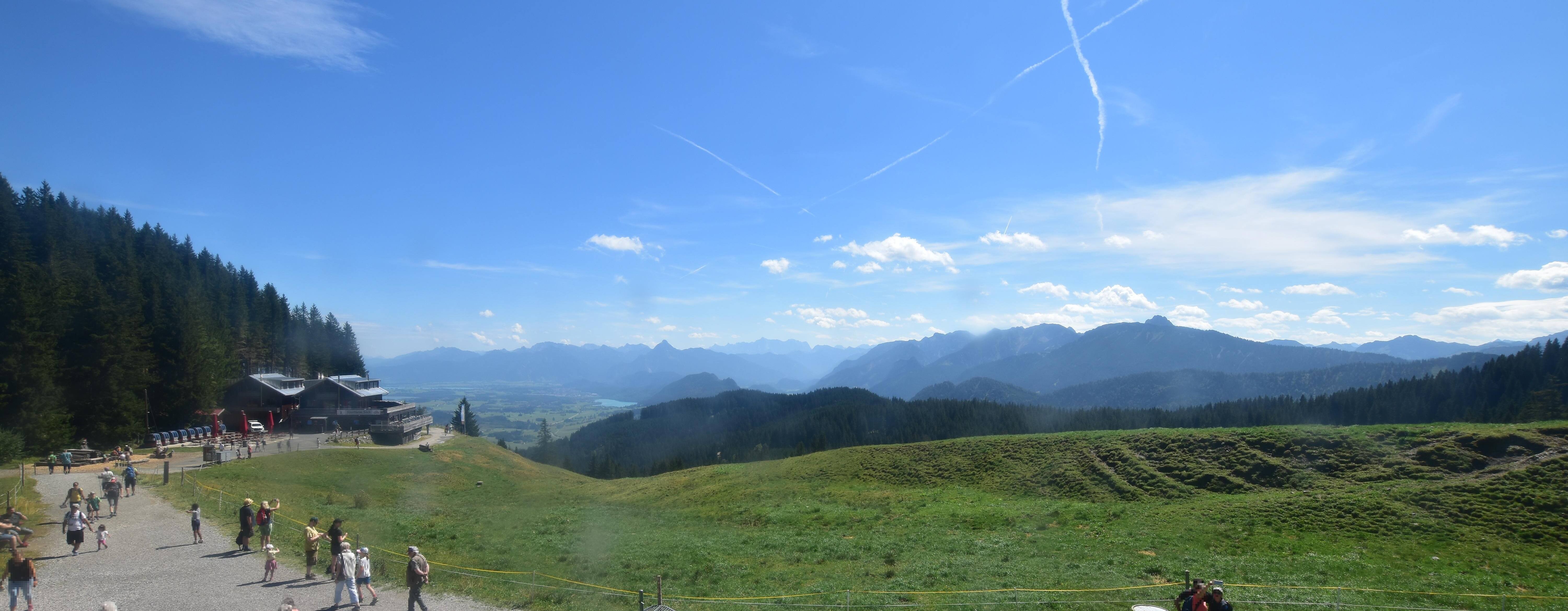 Archiv Foto Webcam Alpspitzbahn Nesselwang: Sportheim Böck